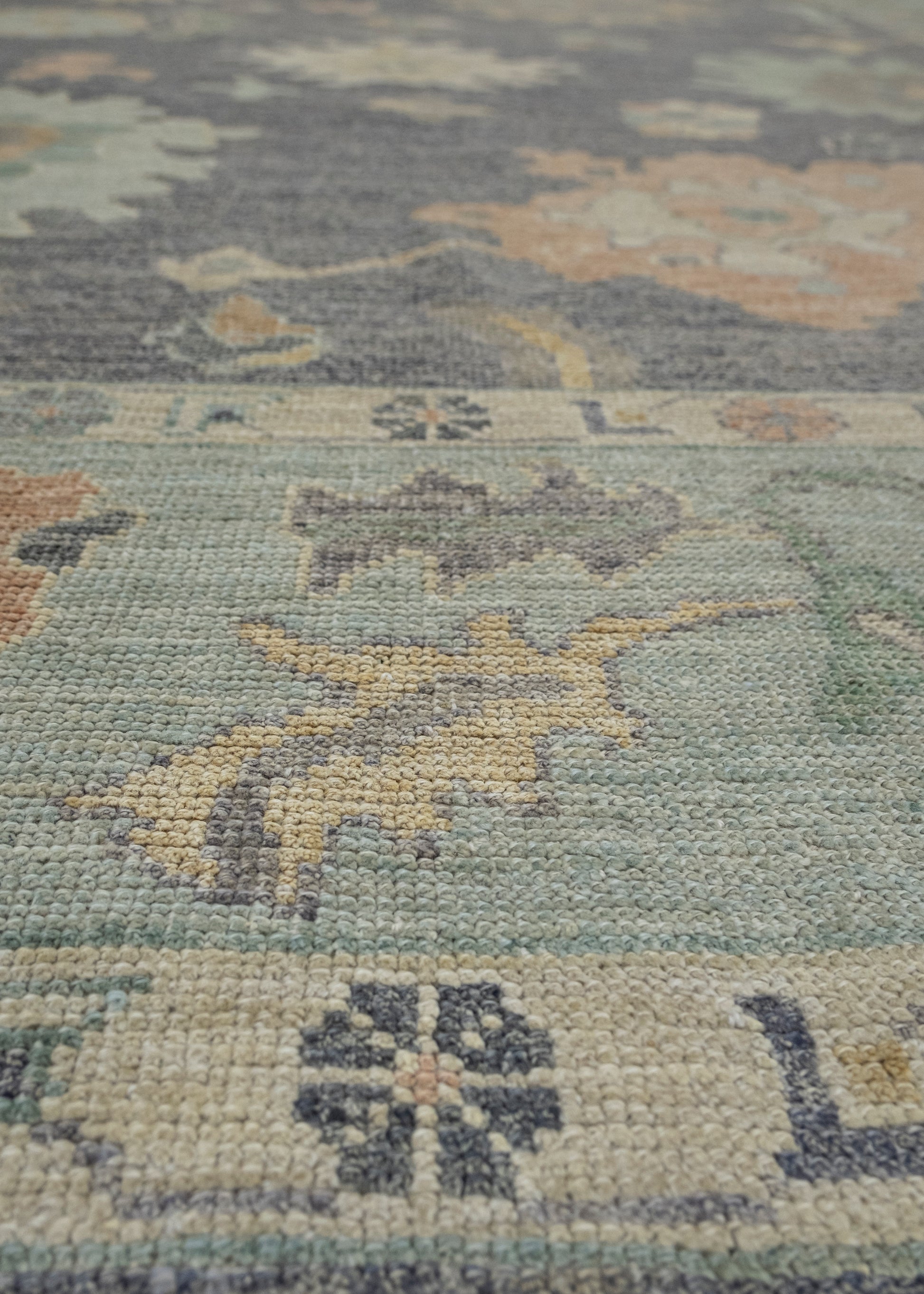 Turkish Oushak Rug 9'5" x 12'7" #16515