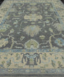 Turkish Oushak Rug 9' x 12'7" #16563
