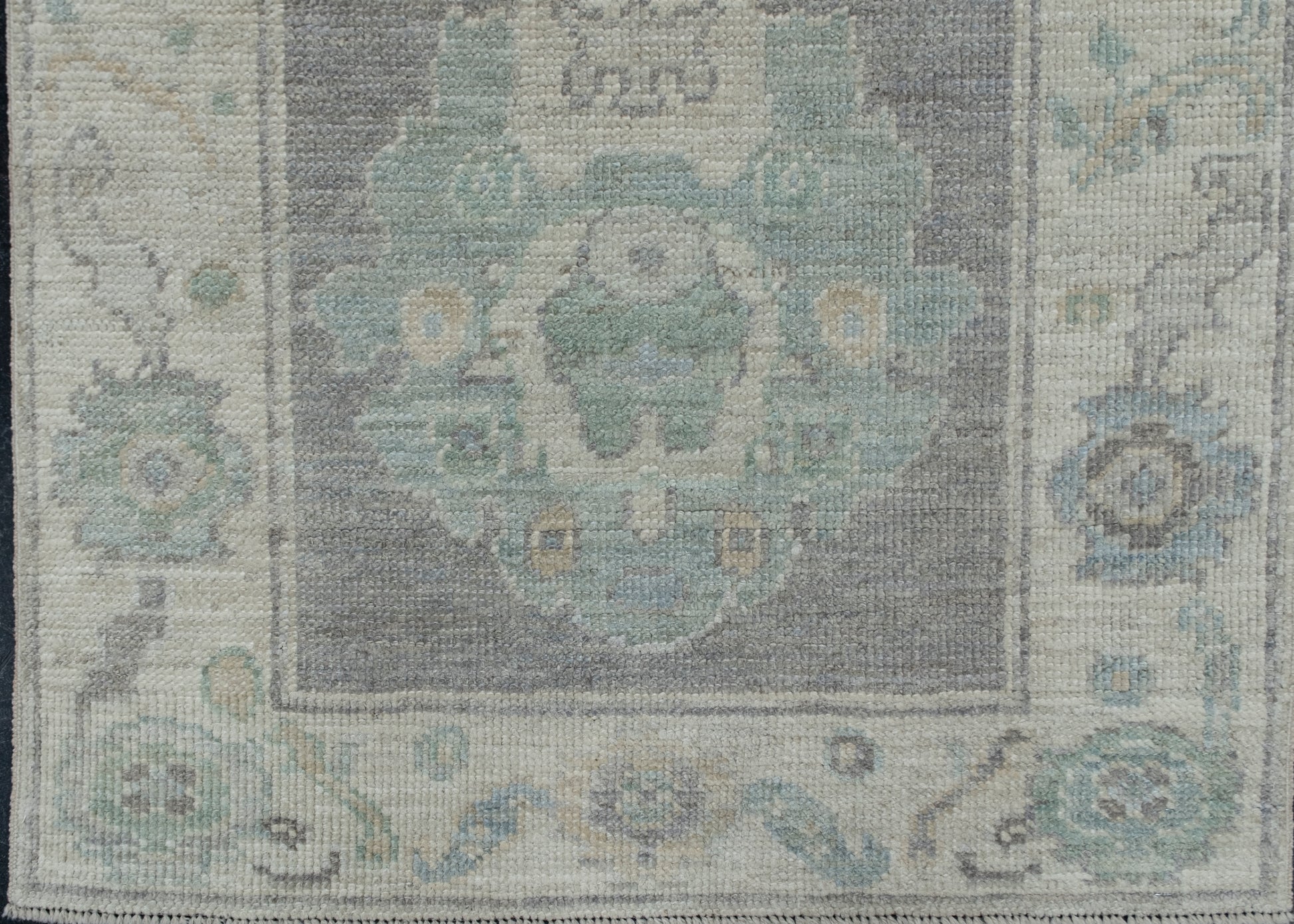 Turkish Oushak Rug 2'8" x 10'7" #11589