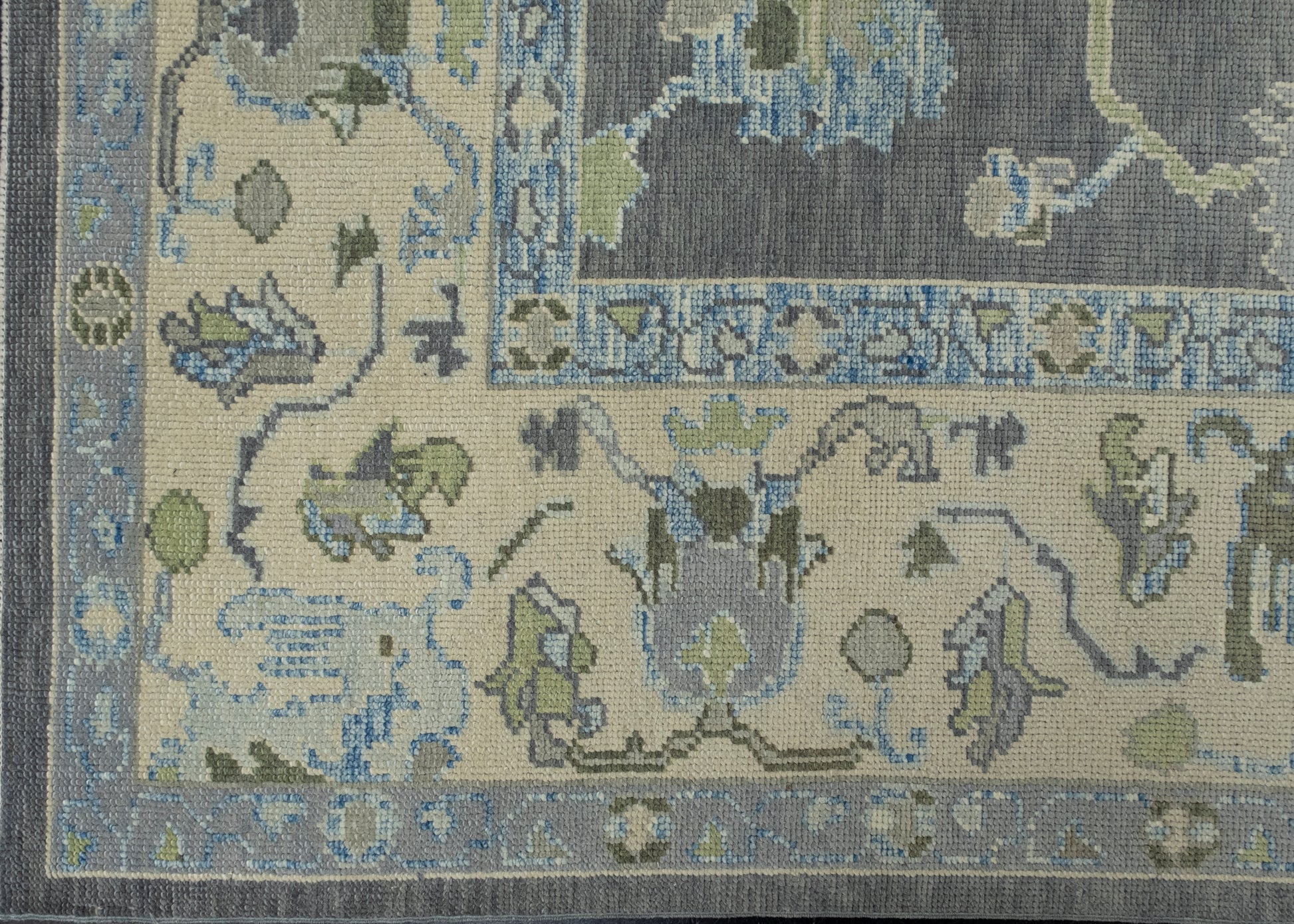 Turkish Oushak Rug 9' x 12'7" #16563