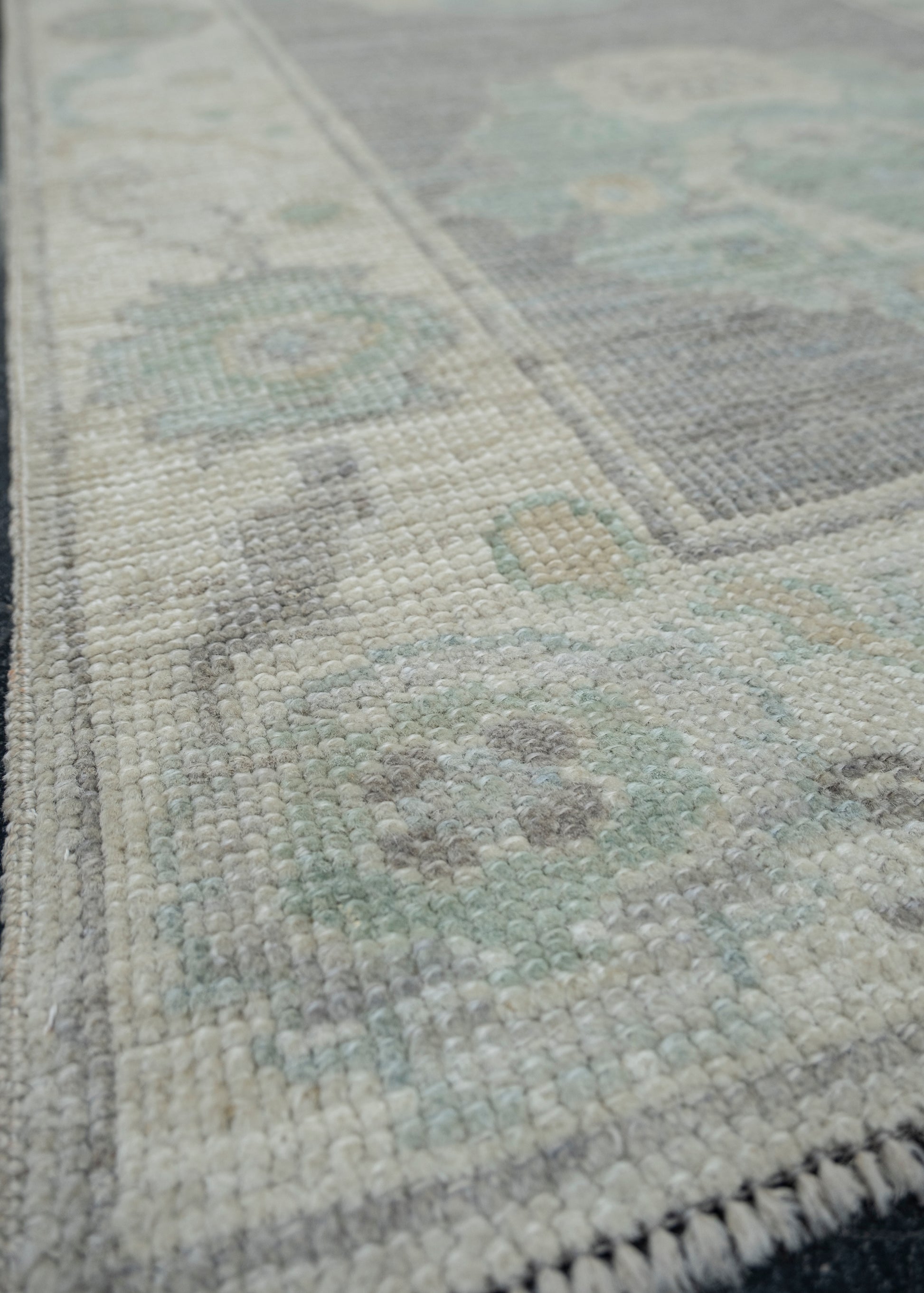 Turkish Oushak Rug 2'8" x 10'7" #11589