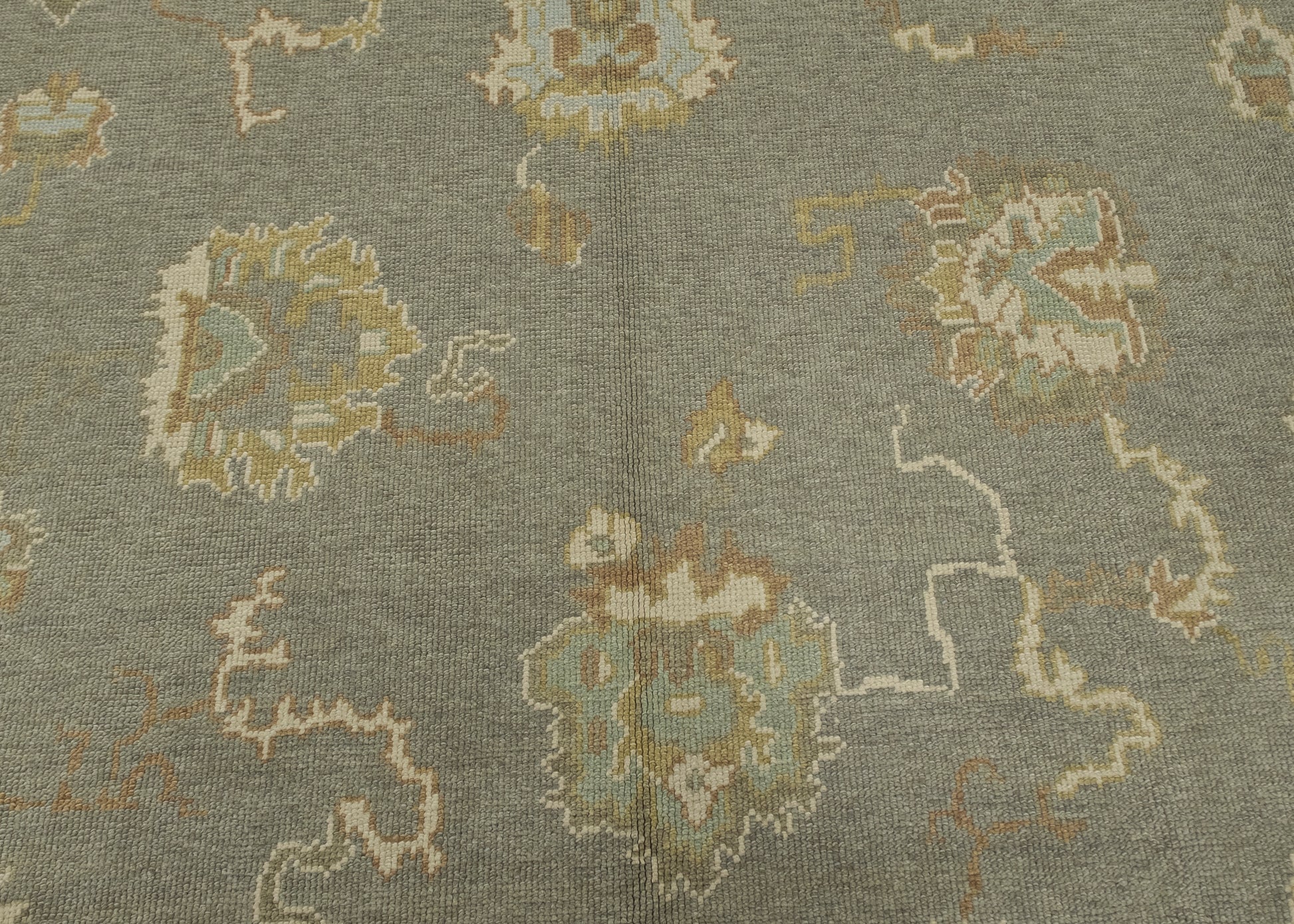 Turkish Oushak Rug 9' x 12'2" #16619
