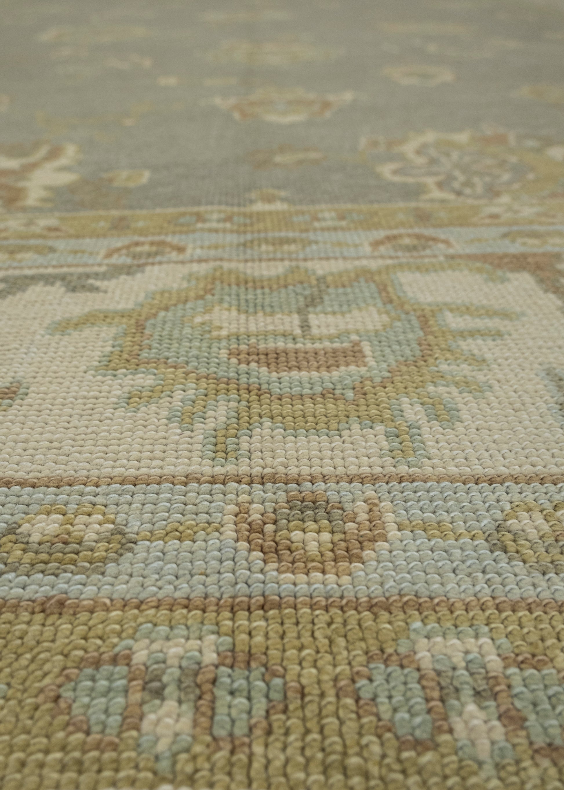 Turkish Oushak Rug 9' x 12'2" #16619