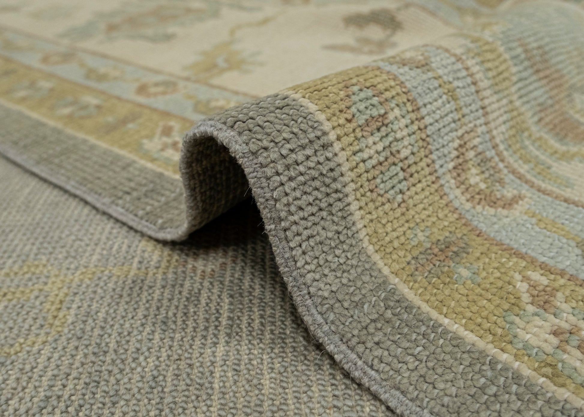 Turkish Oushak Rug 9' x 12'2" #16619
