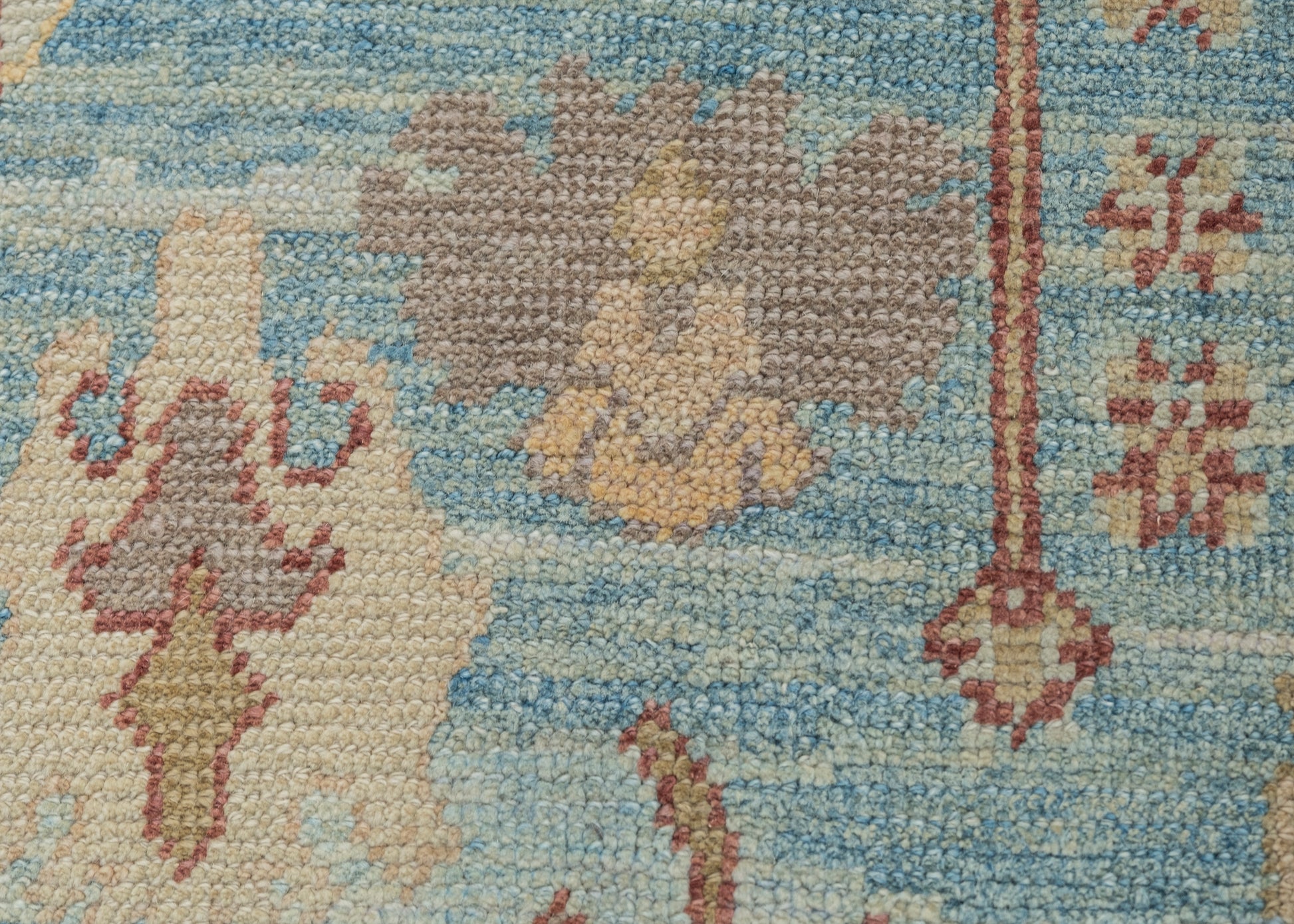 Turkish Oushak Rug 3' x 11'11" #2238