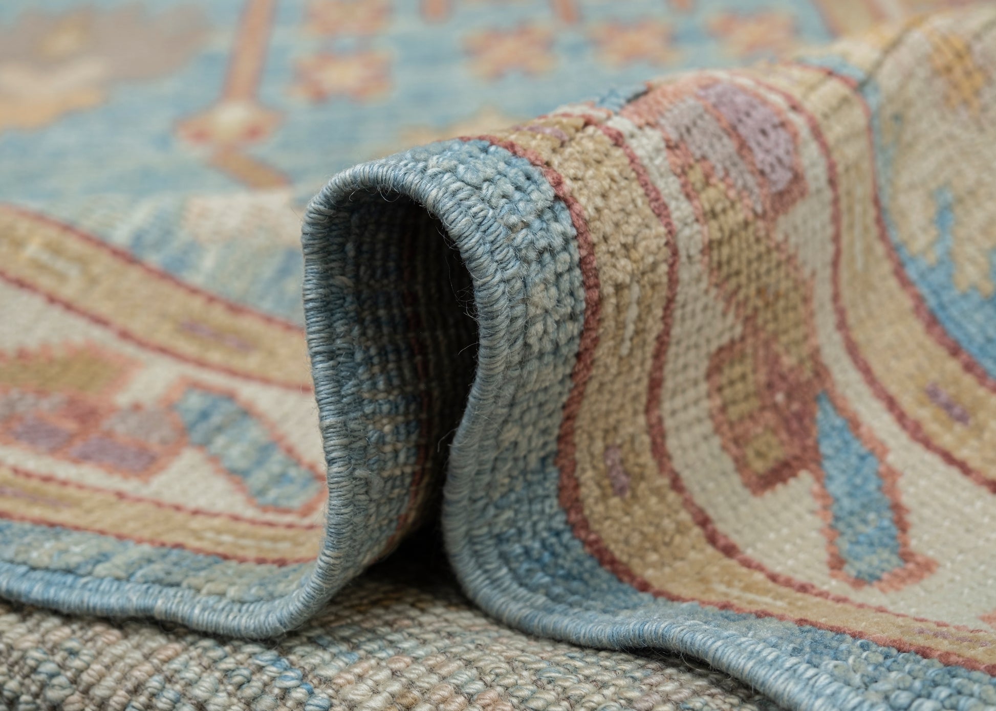 Turkish Oushak Rug 3' x 11'11" #2238