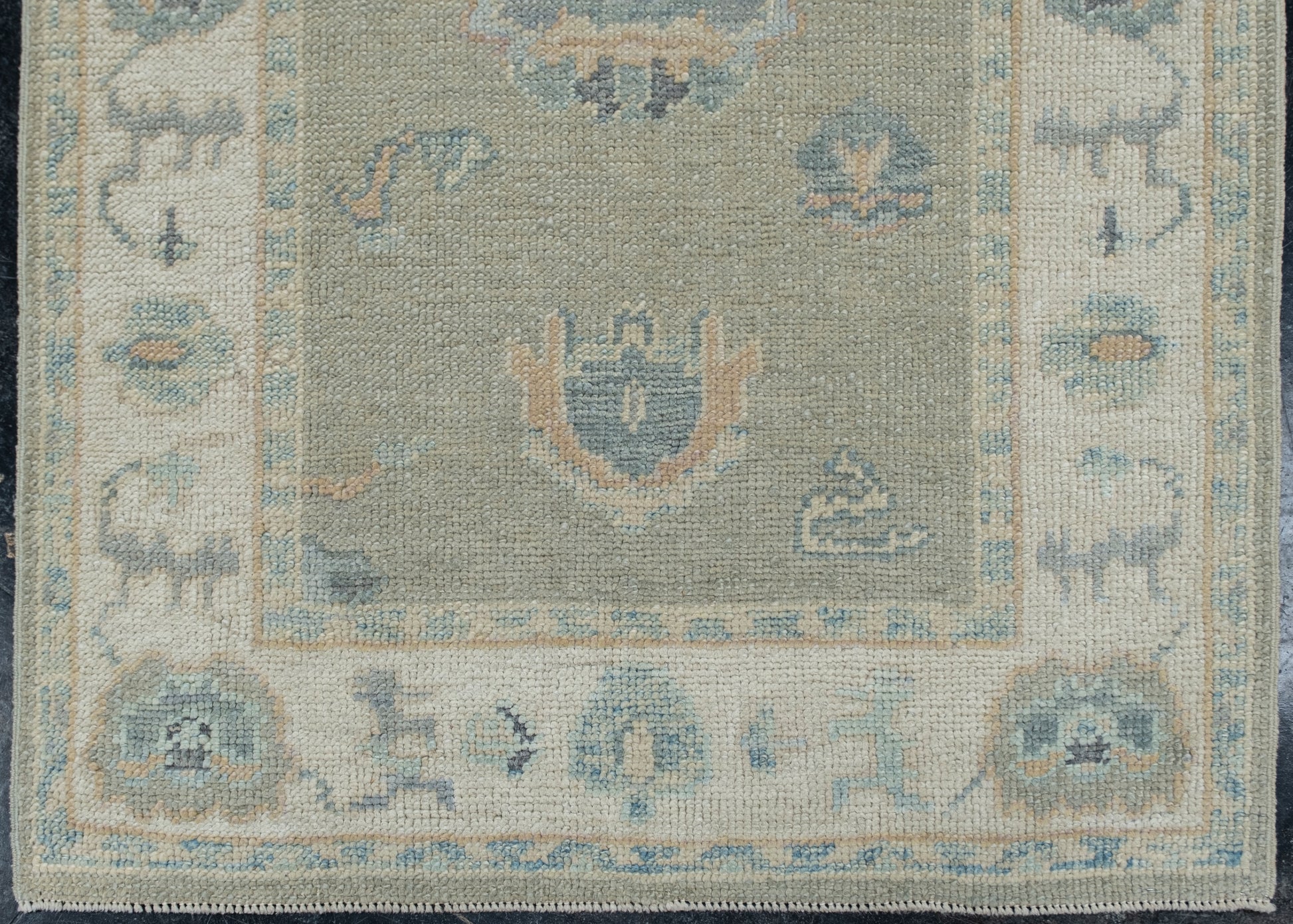 Turkish Oushak Rug 2'11" x 10'5" #11891