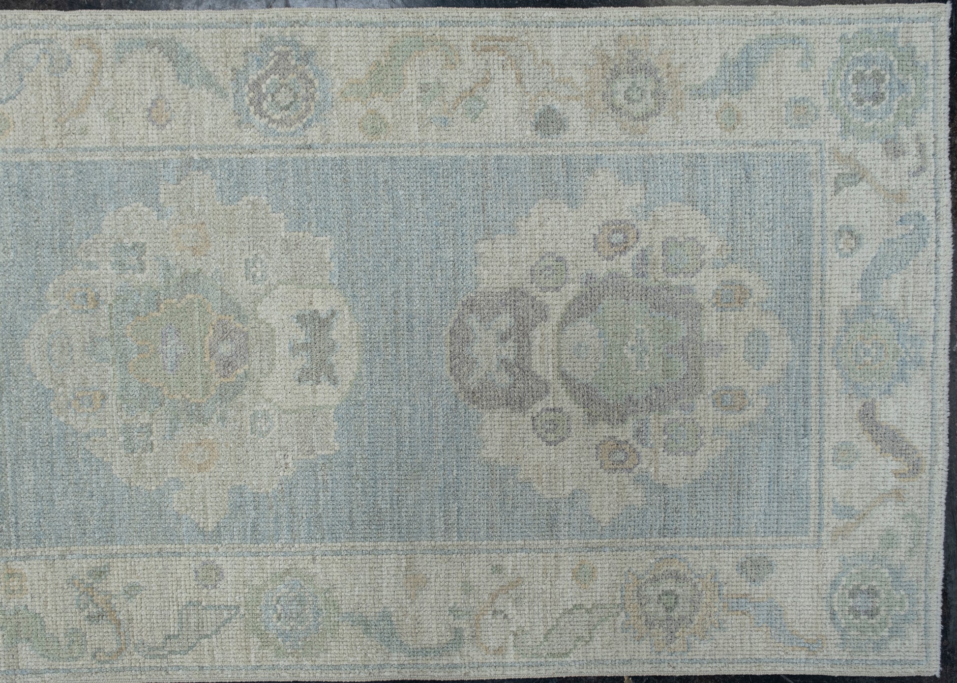 Turkish Oushak Rug 2'10" x 11'10" #11560
