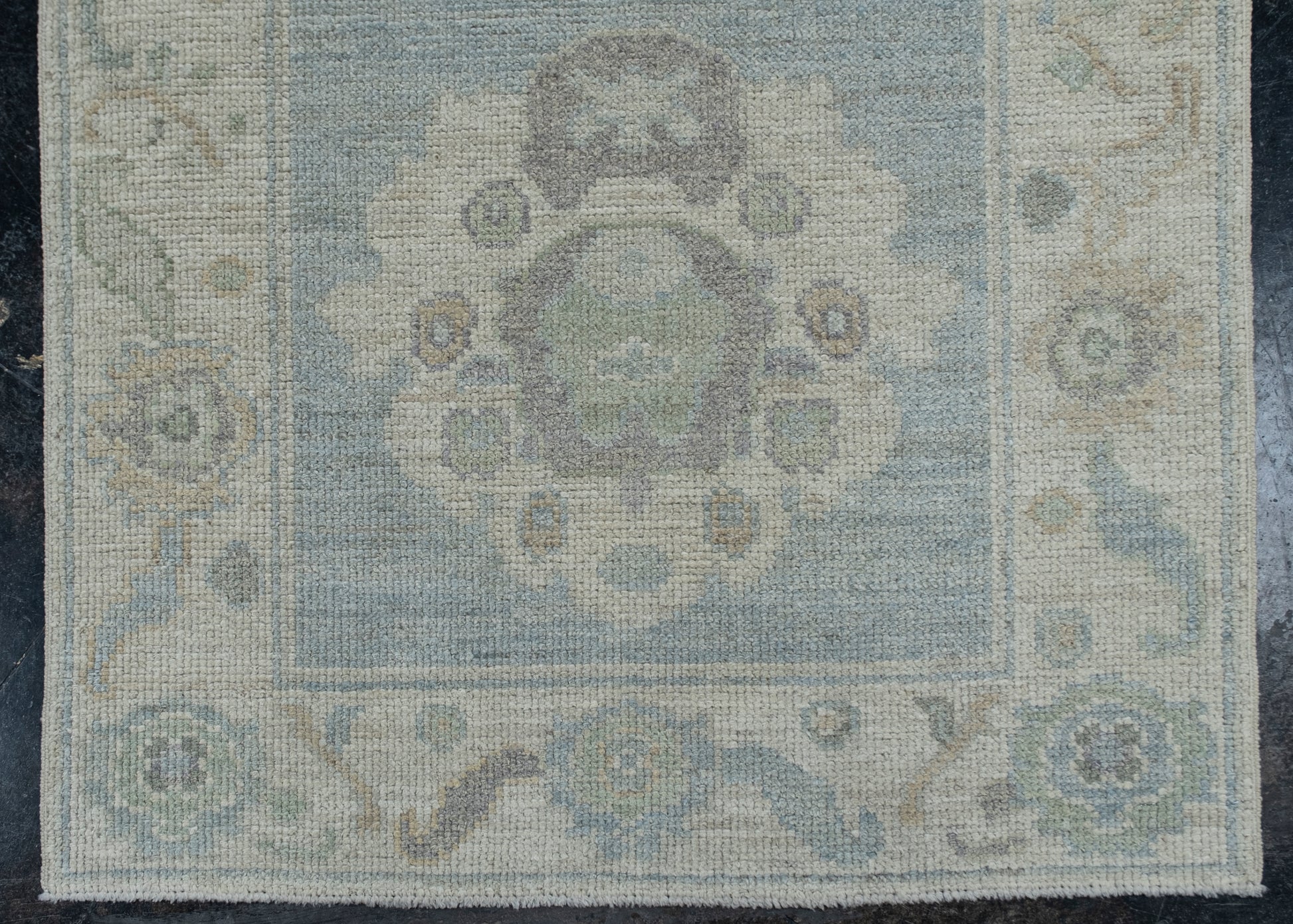 Turkish Oushak Rug 2'10" x 11'10" #11560