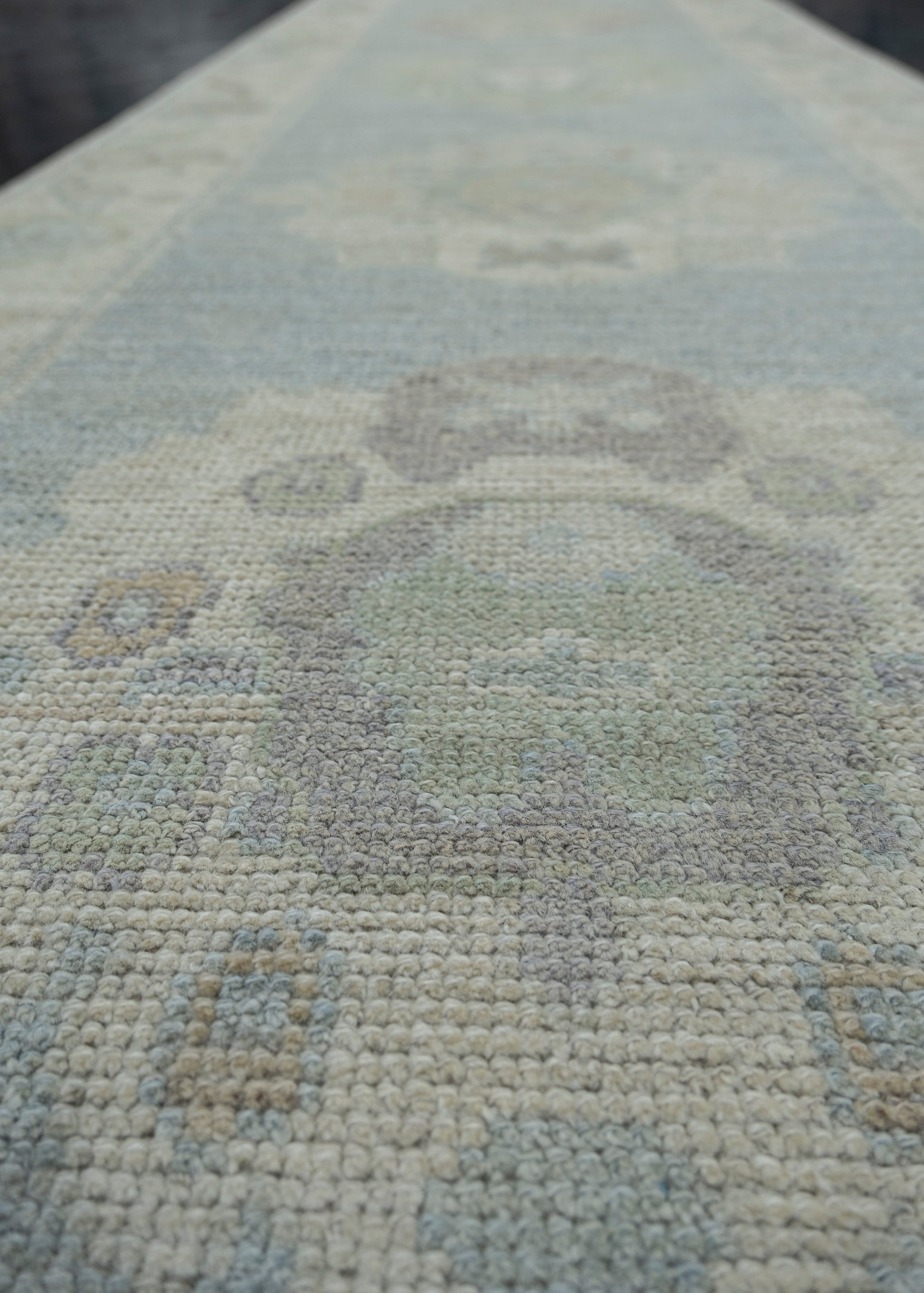 Turkish Oushak Rug 2'10" x 11'10" #11560