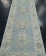 Turkish Oushak Rug 2'9" x 10'2" #11617