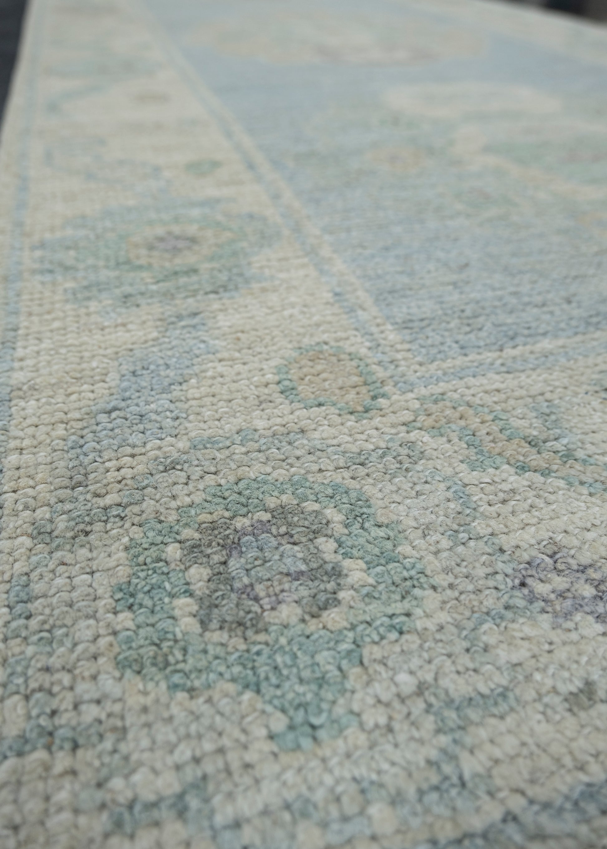 Turkish Oushak Rug 2'9" x 10'2" #11617