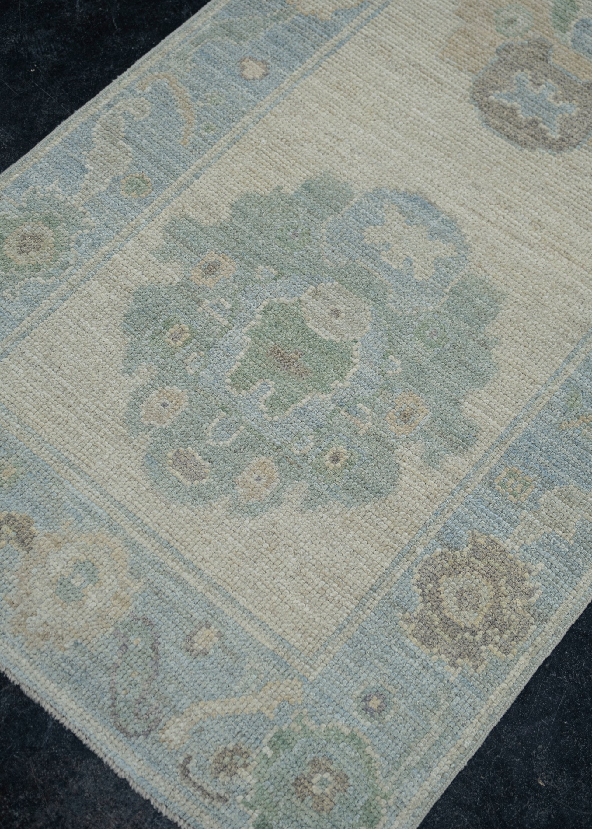 Turkish Oushak Rug 2'9" x 10'5" #11593