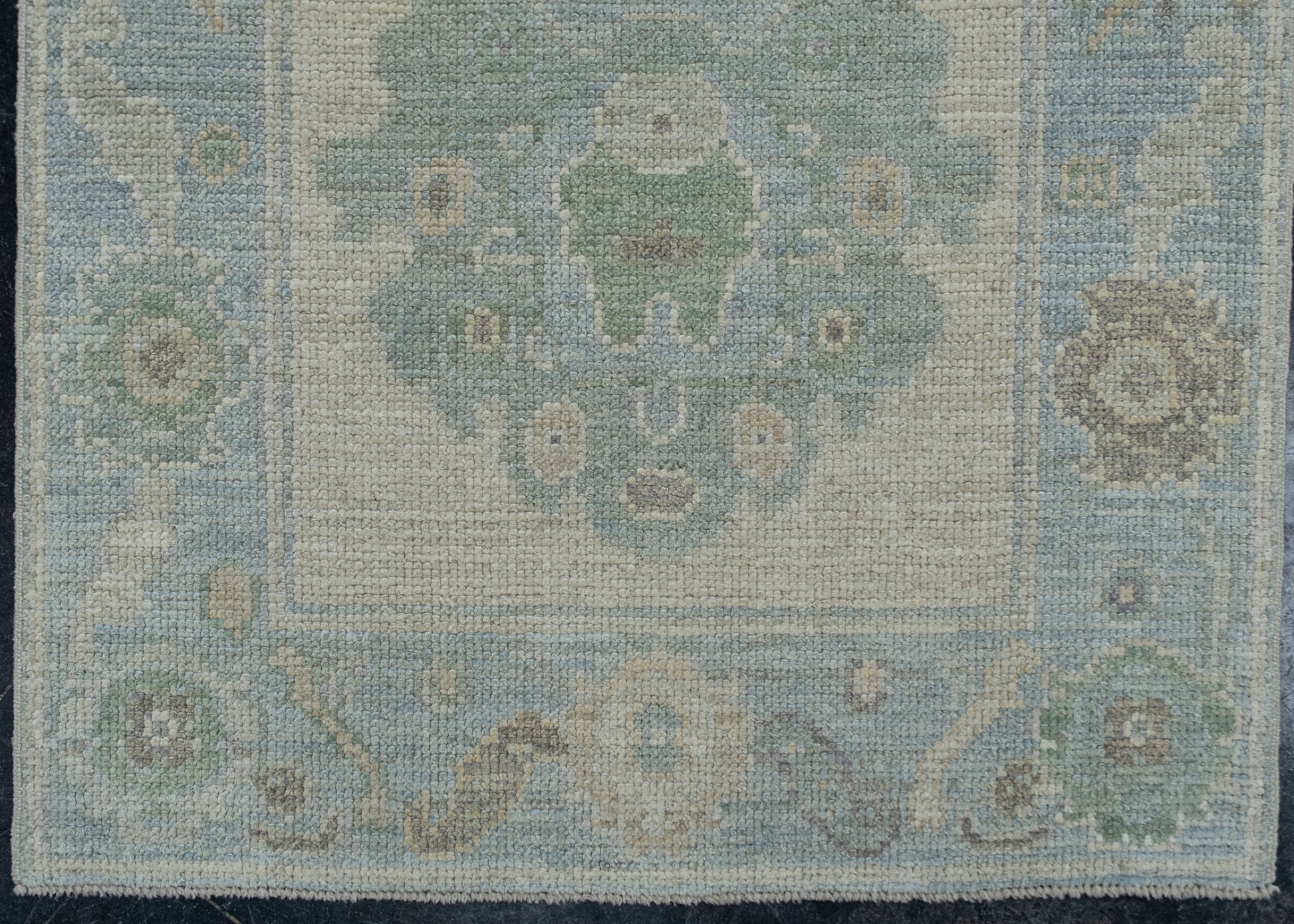 Turkish Oushak Rug 2'9" x 10'5" #11593