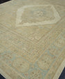 Turkish Antique Look Oushak Rug 9'3" x 13' #16784