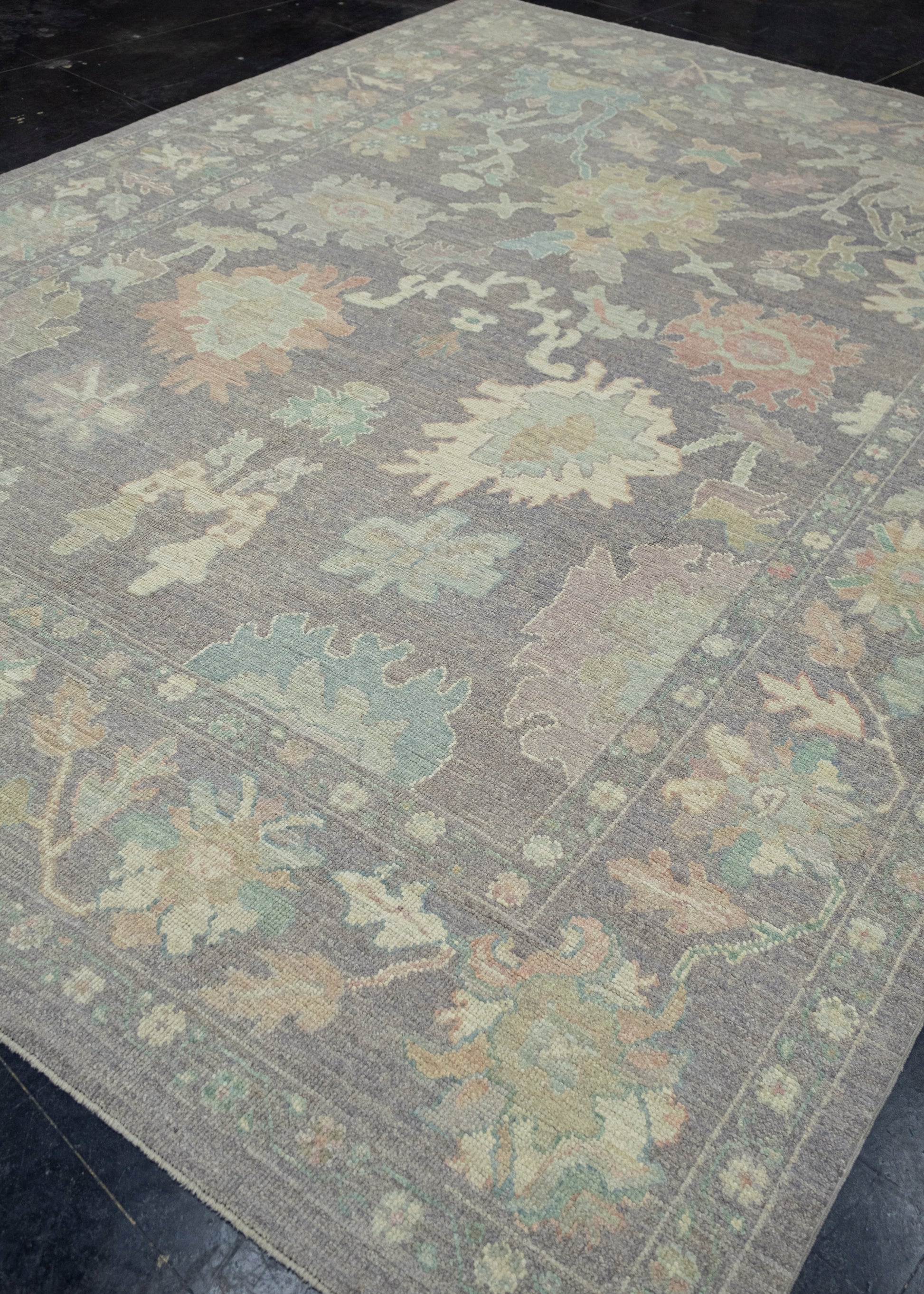 Turkish Oushak Rug 9' x 12'3" #16114
