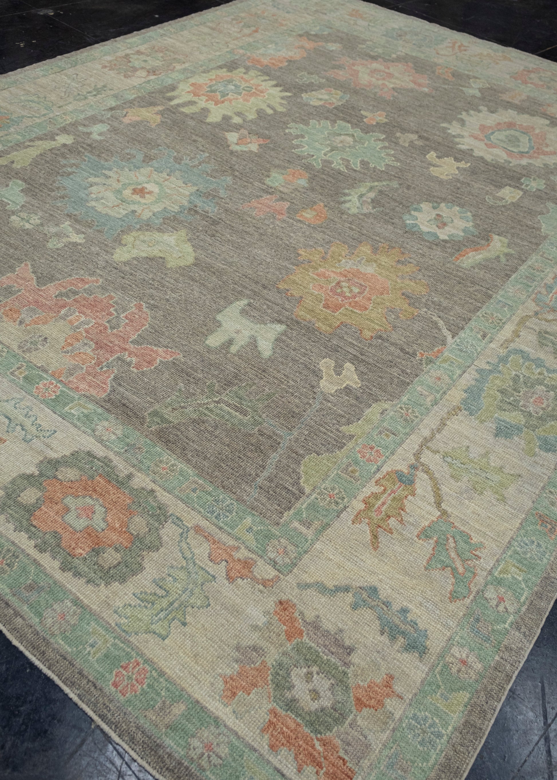 Turkish Oushak Rug 9'2" x 12'4" #16039