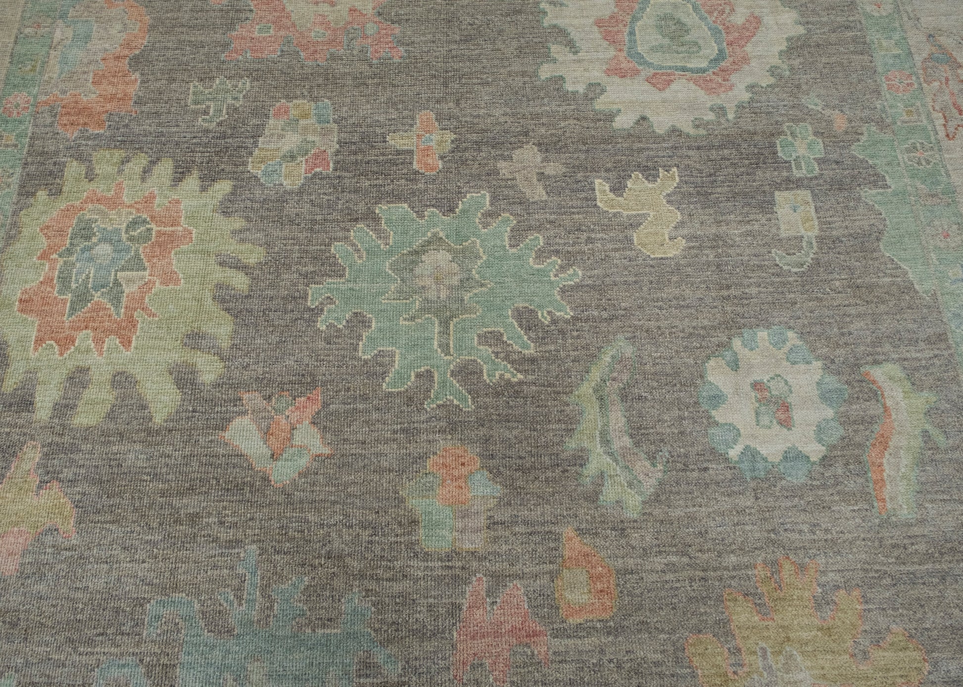 Turkish Oushak Rug 9'2" x 12'4" #16039
