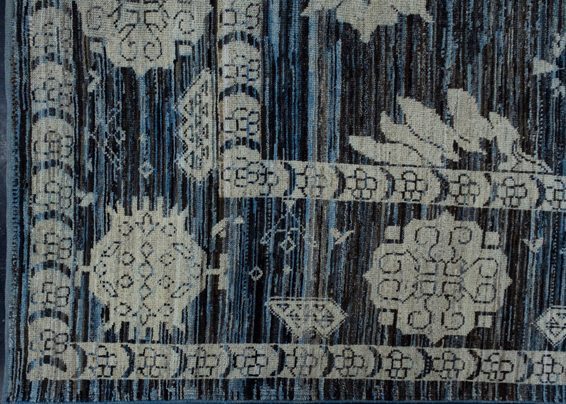 Oriental Hand Knotted Oushak Rug 9'5" x 12'4" #9036
