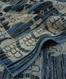 Oriental Hand Knotted Oushak Rug 9'5" x 12'4" #9036