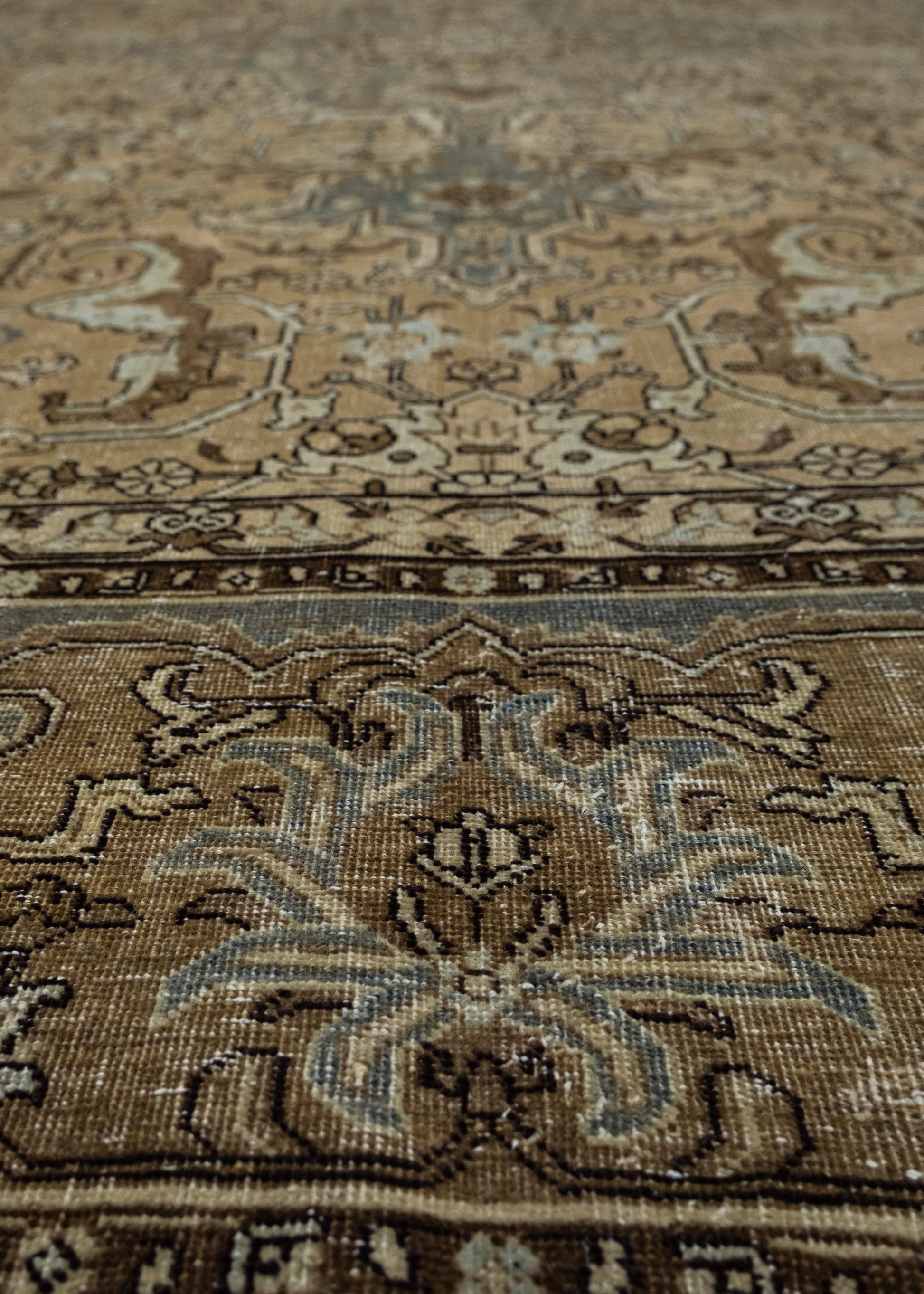 Turkish Vintage Anatolian Rug 9'3" x 13' #16853
