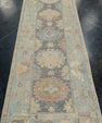 Turkish Oushak Rug 2'9" x 8'10" #12042