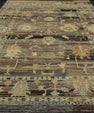 Turkish Old Wool Oushak Rug 8'9" x 12'1" #16776