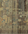 Turkish Old Wool Oushak Rug 8'9" x 12'1" #16776