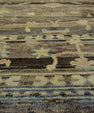 Turkish Old Wool Oushak Rug 8'9" x 12'1" #16776