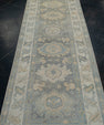 Turkish Oushak Rug 3' x 8'3" #12055