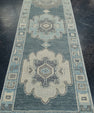 Turkish Oushak Rug 2'10" x 8'9" #12110