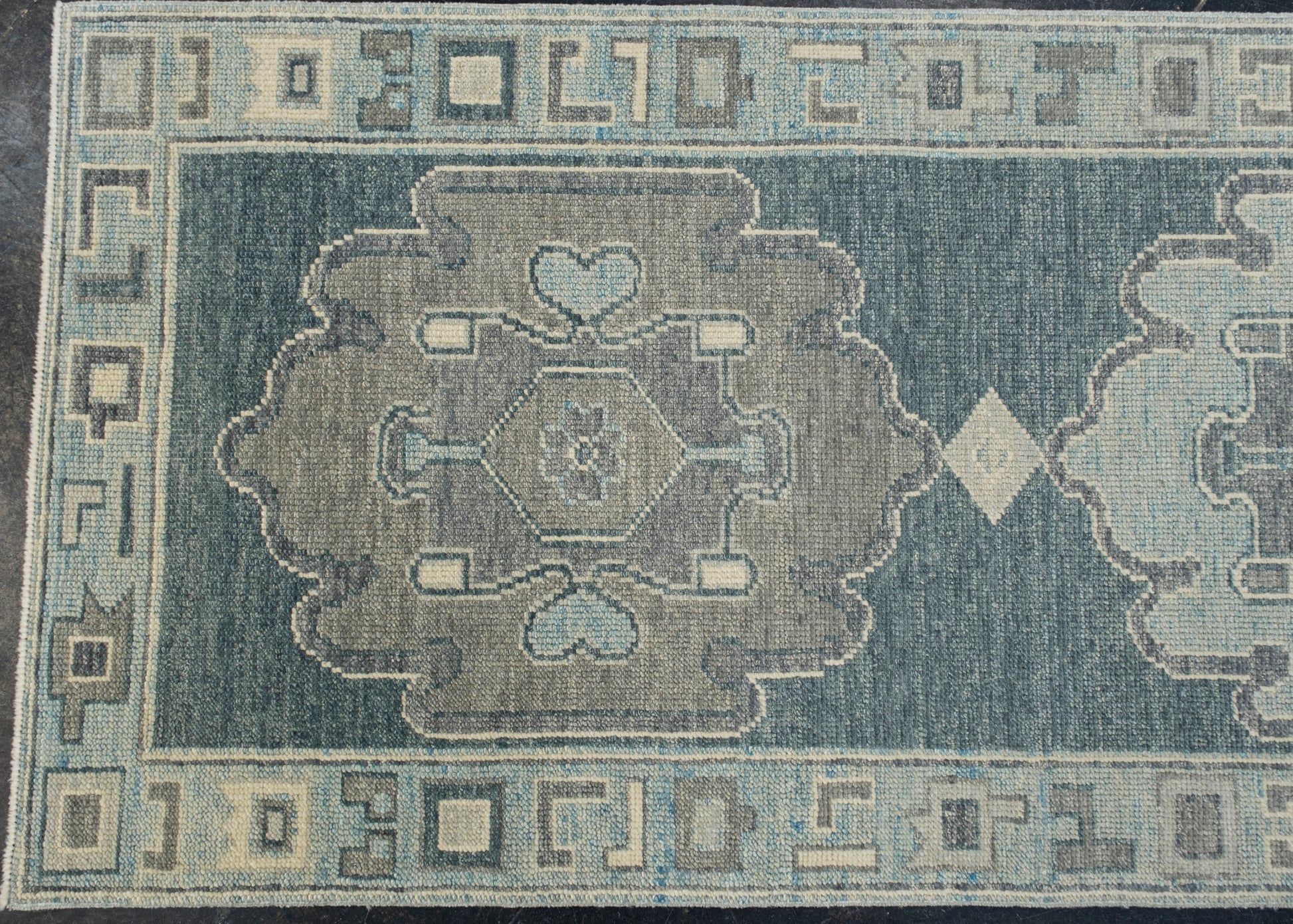 Turkish Oushak Rug 2'10" x 8'9" #12110