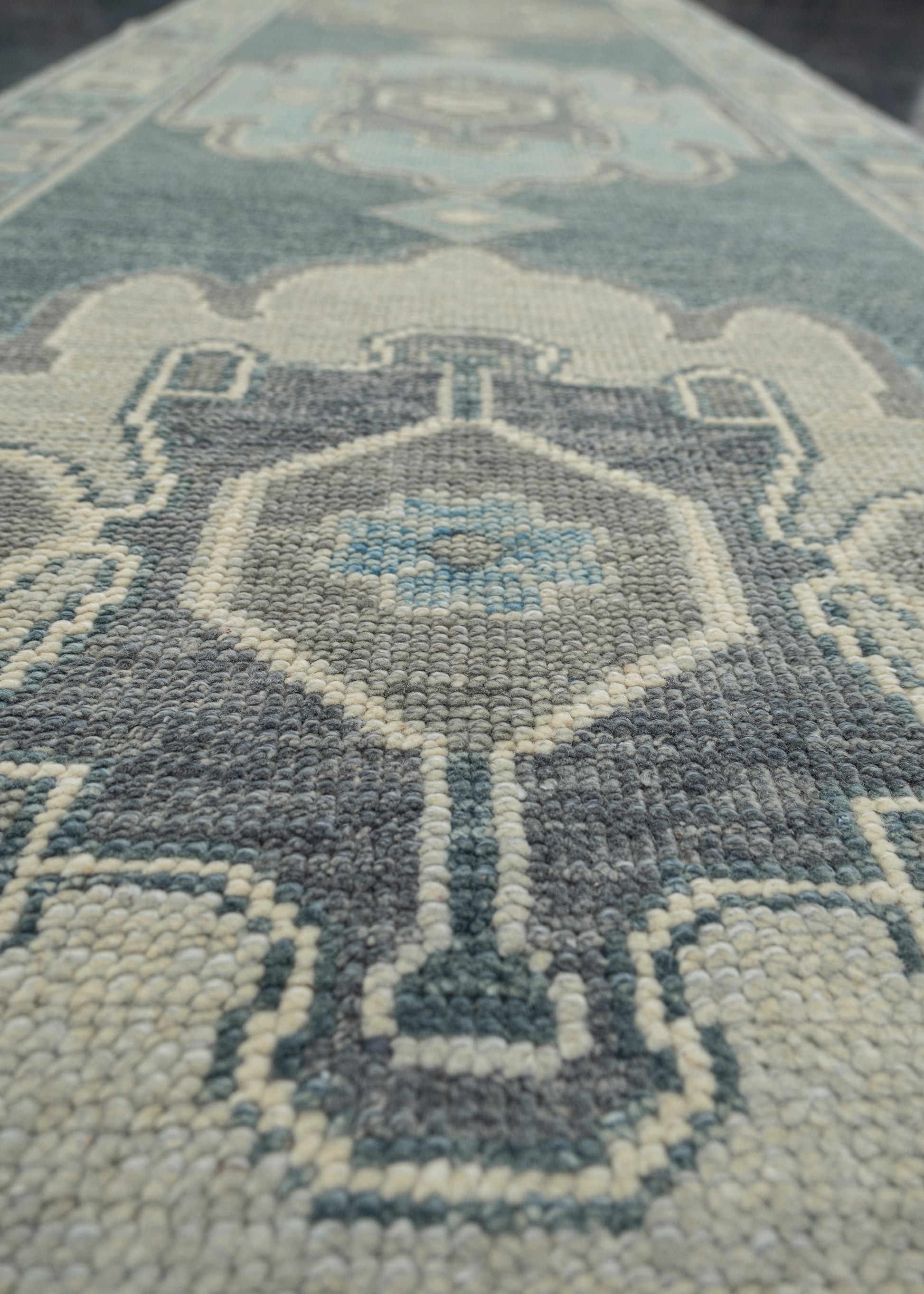 Turkish Oushak Rug 2'10" x 8'9" #12110