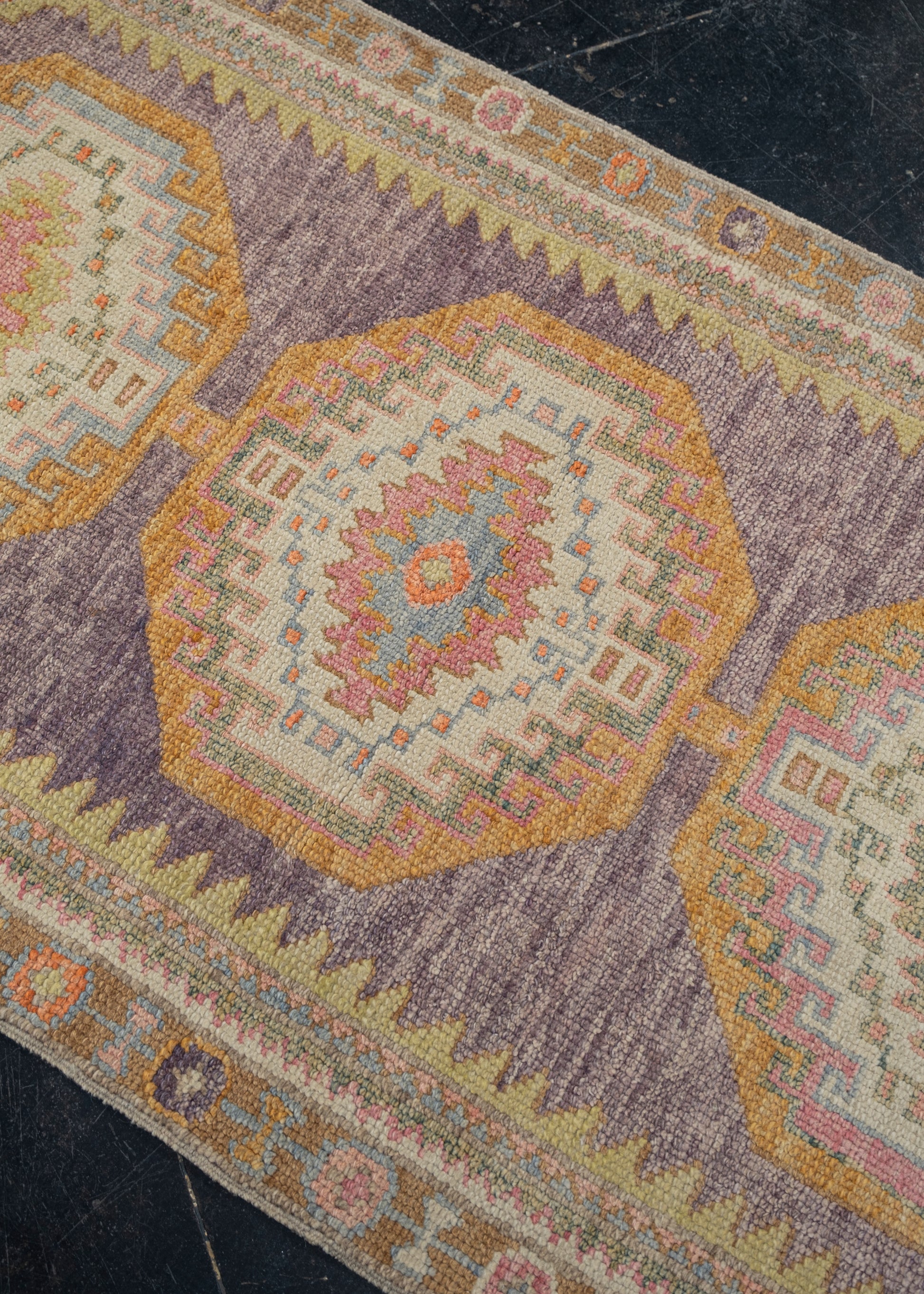 Turkish Oushak Rug 2'10" x 8'8" #2317