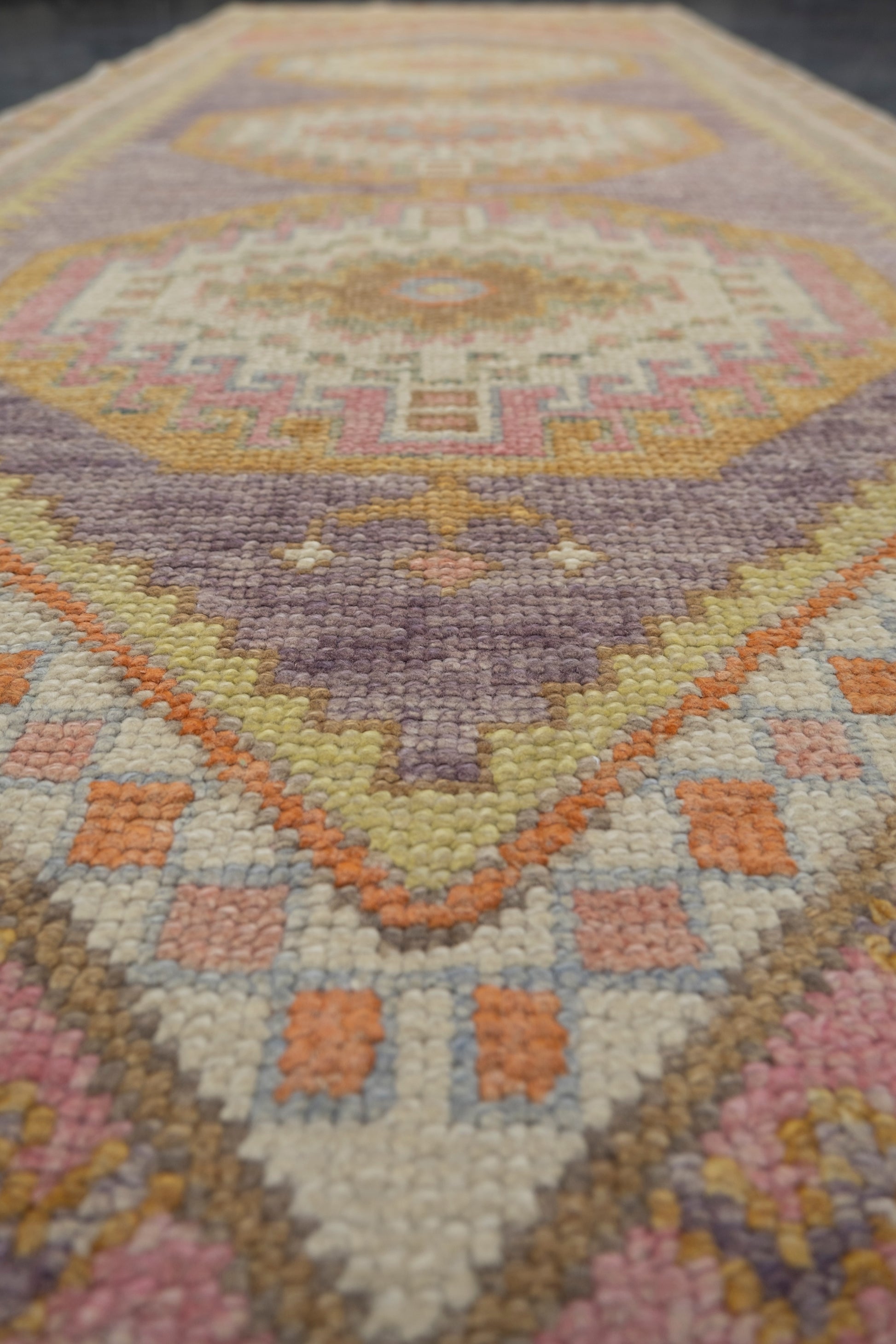 Turkish Oushak Rug 2'10" x 8'8" #2317