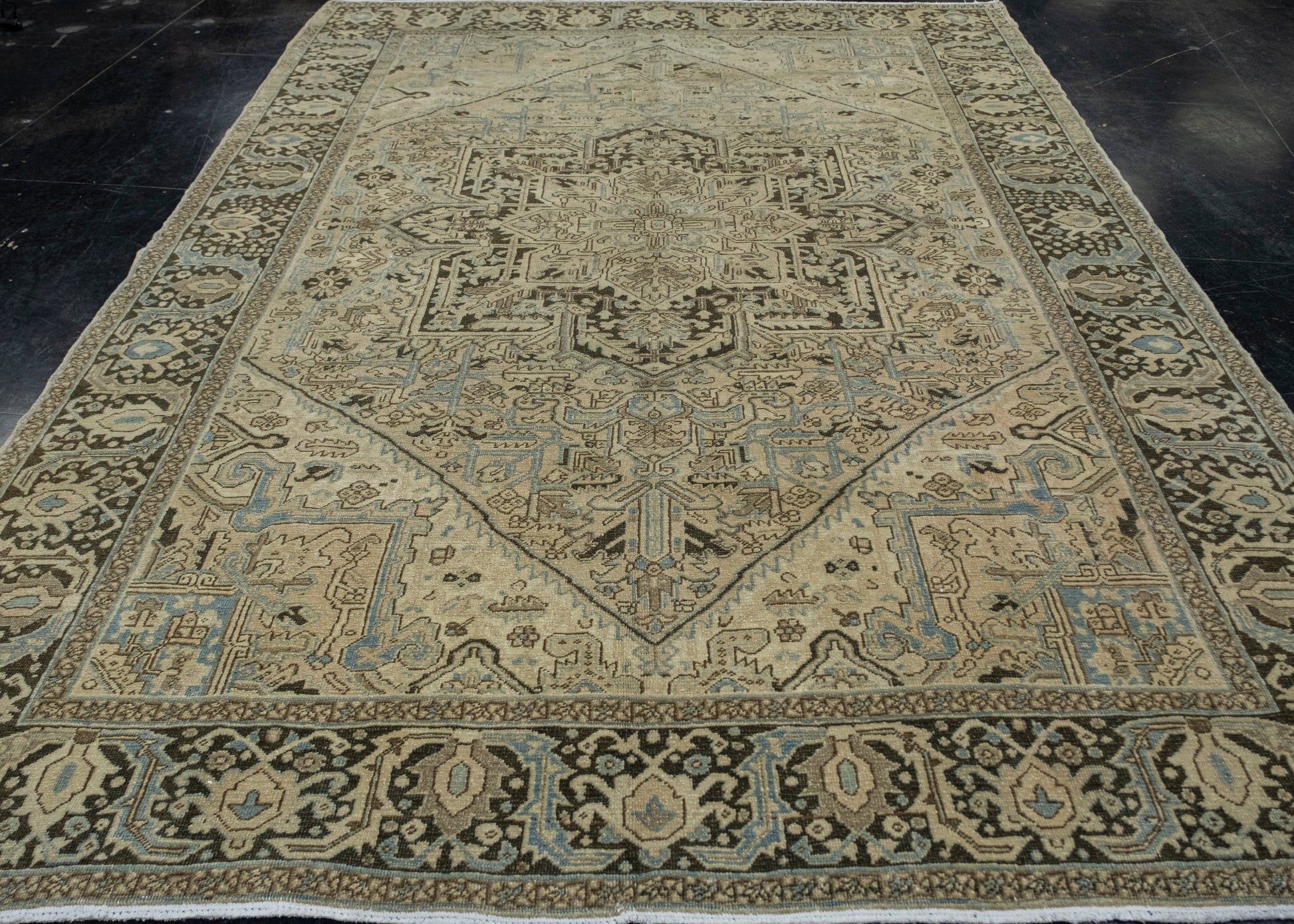 Turkish Vintage Anatolian Rug 8'3" x 11' #16914