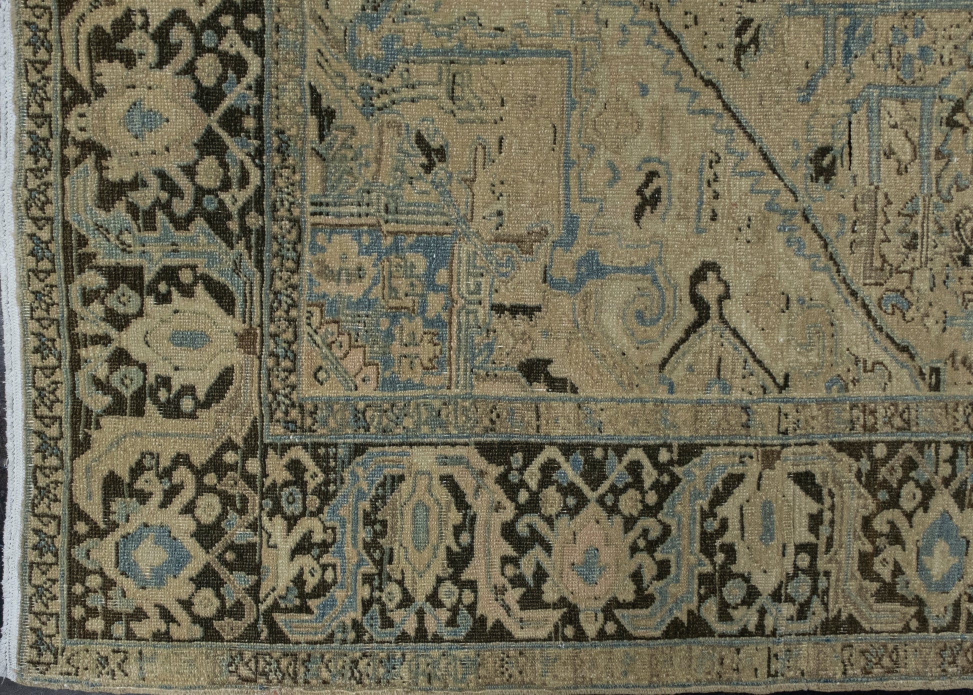 Turkish Vintage Anatolian Rug 8'3" x 11' #16914