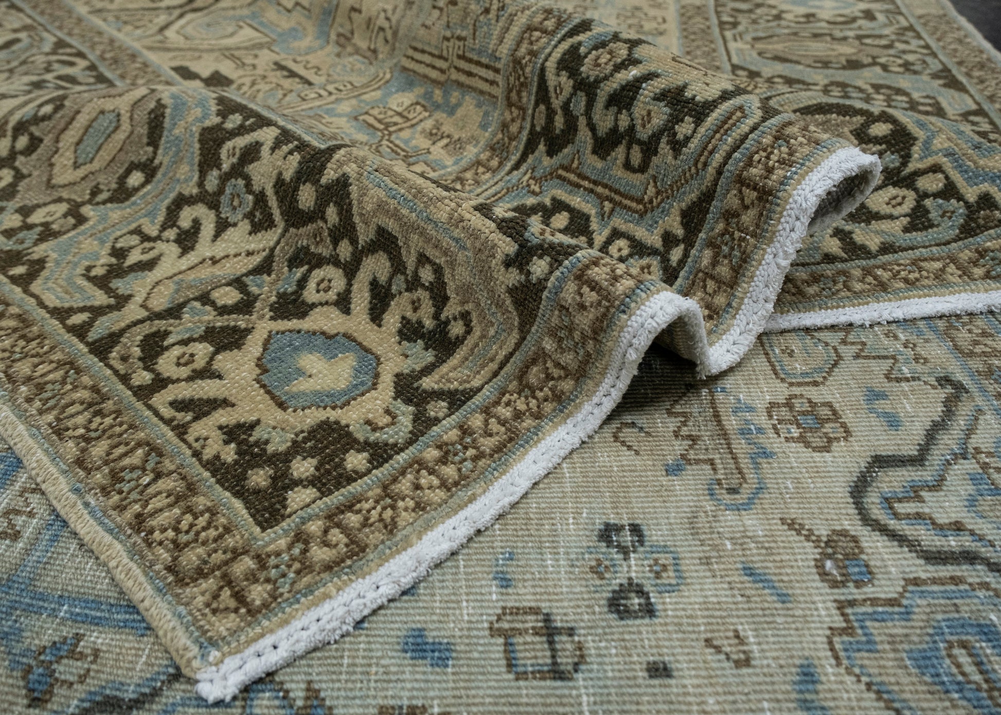 Turkish Vintage Anatolian Rug 8'3" x 11' #16914