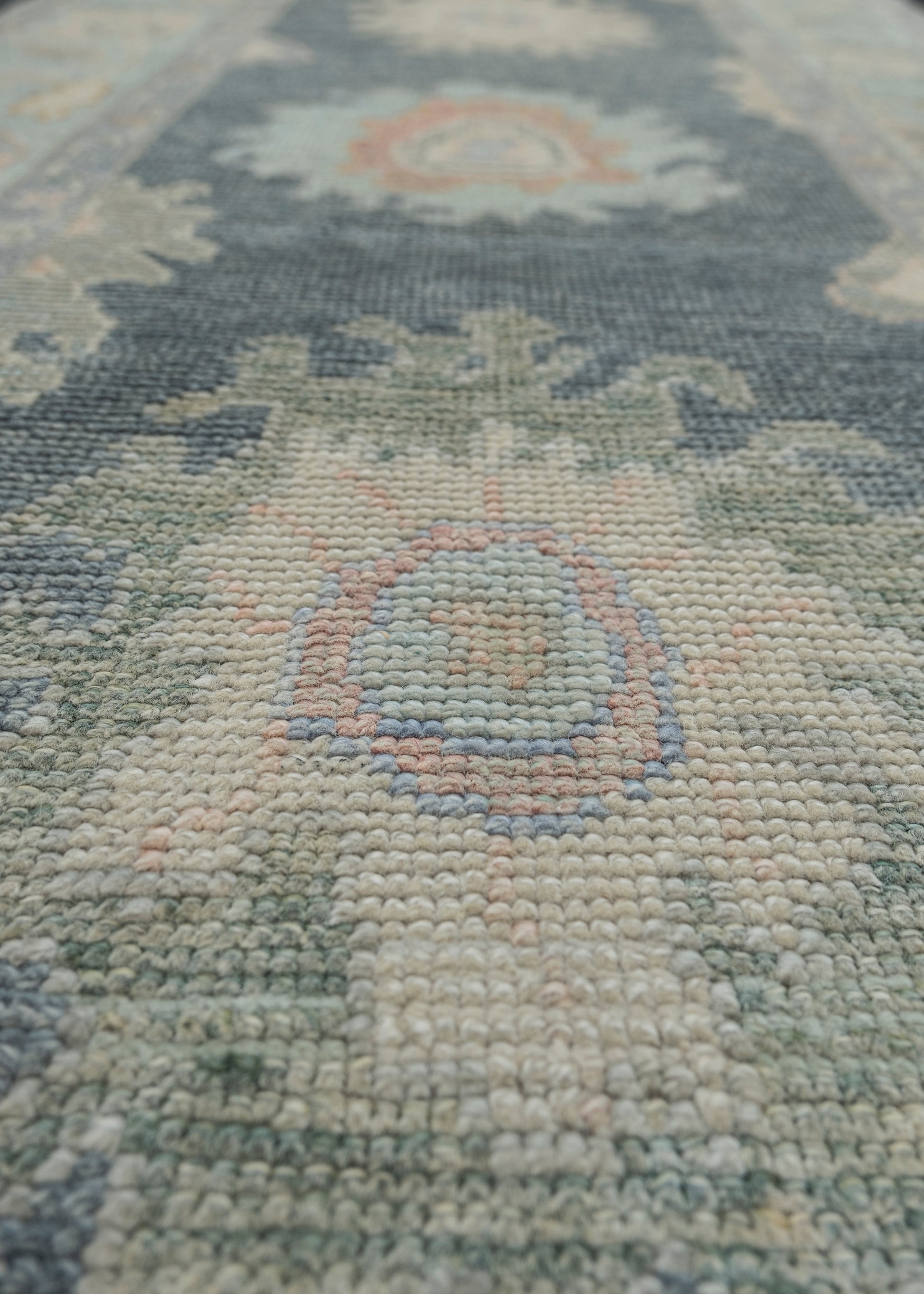 Turkish Oushak Rug 2'10" x 8'8" #12102