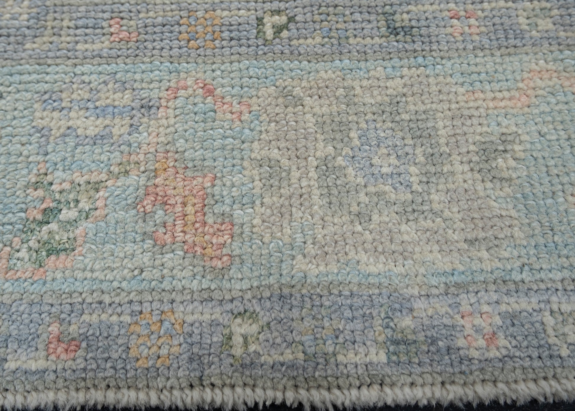 Turkish Oushak Rug 2'10" x 8'8" #12102