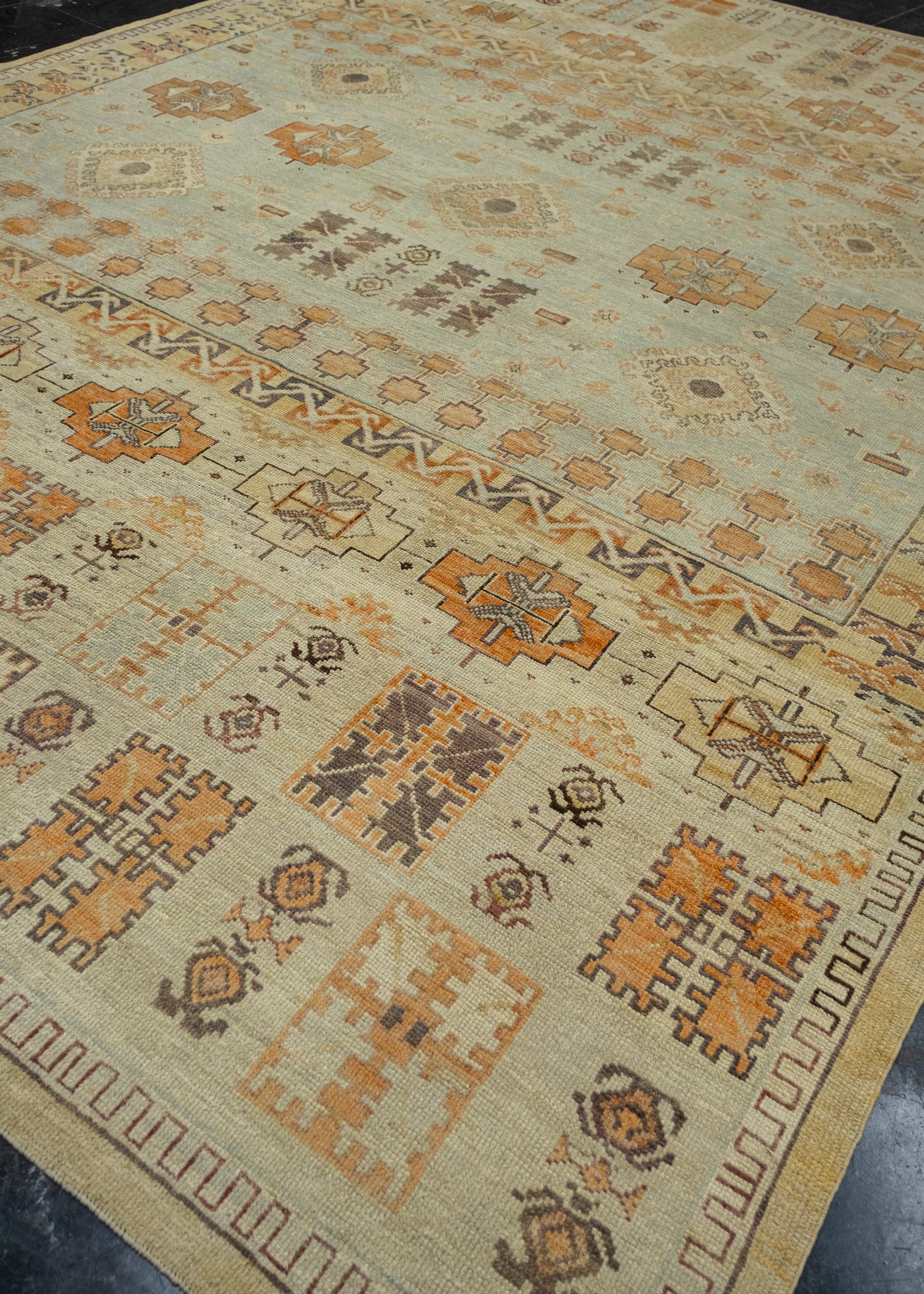 Turkish Oushak Rug 10'5" x 14'1" #16915