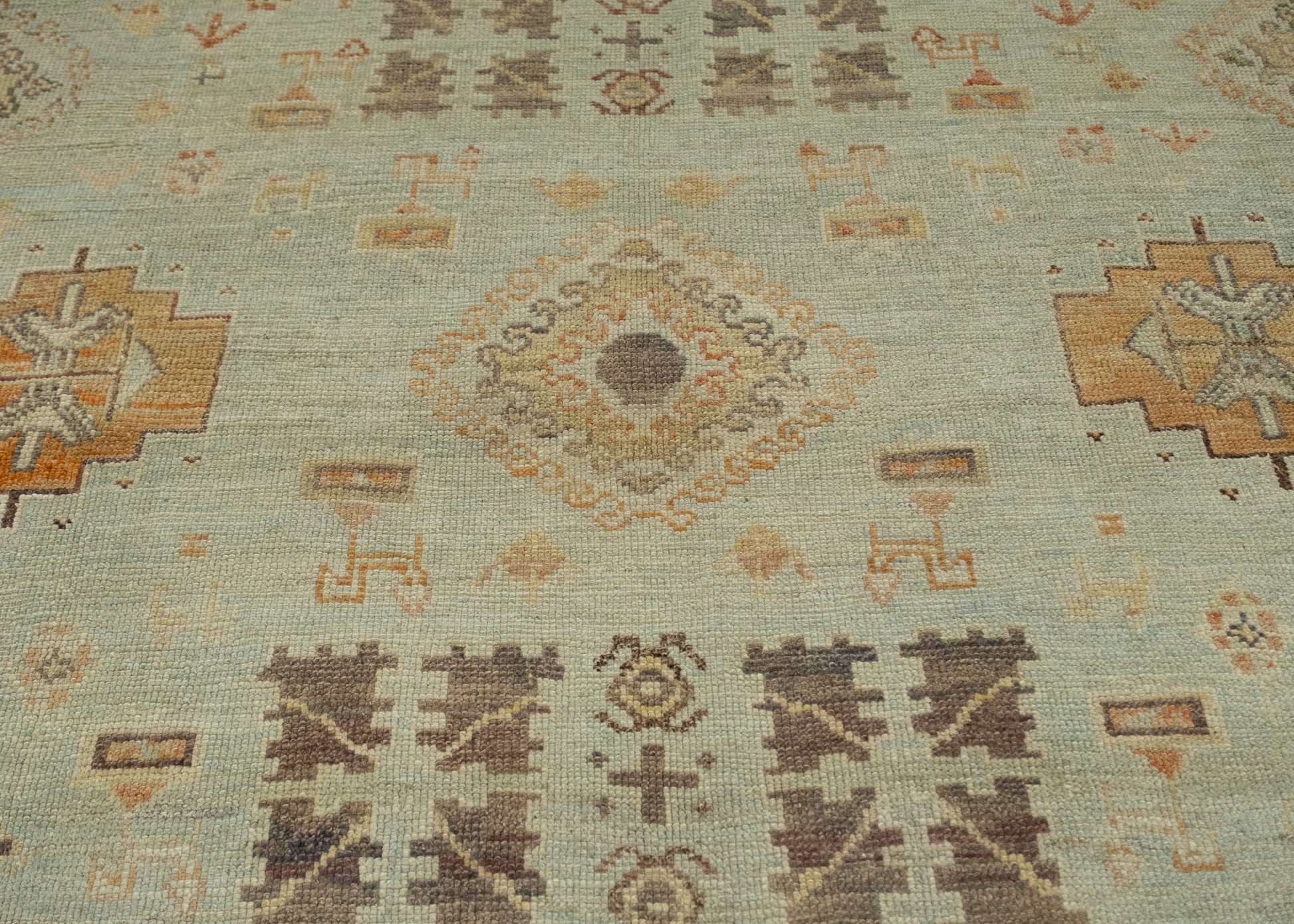 Turkish Oushak Rug 10'5" x 14'1" #16915