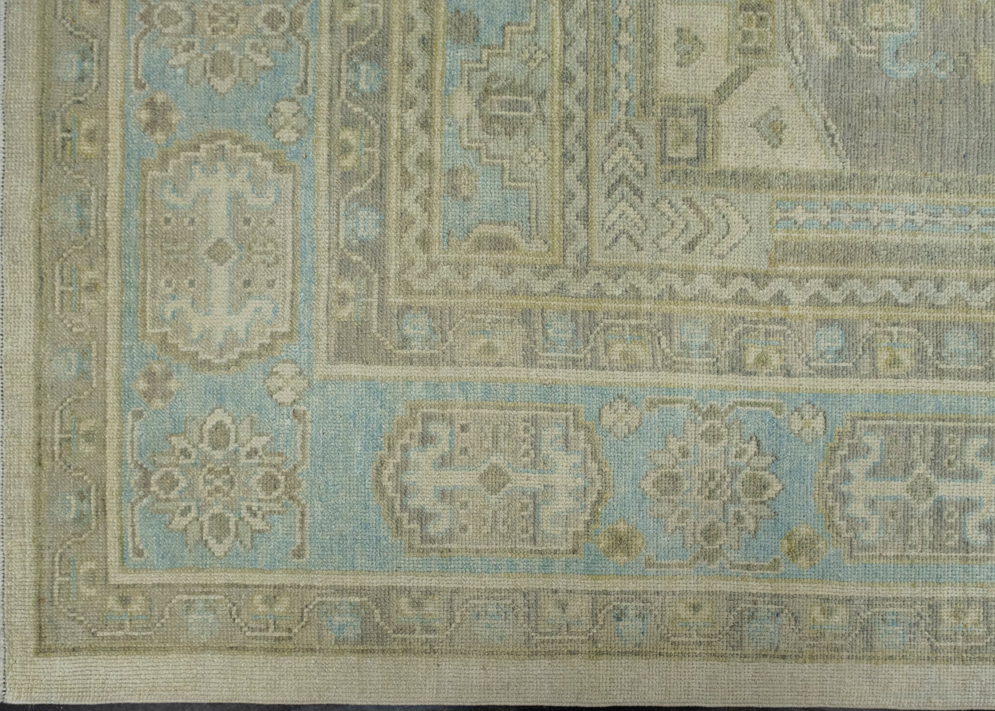 Turkish Antique Look Oushak Rug 10'3" x 14'2" #16768