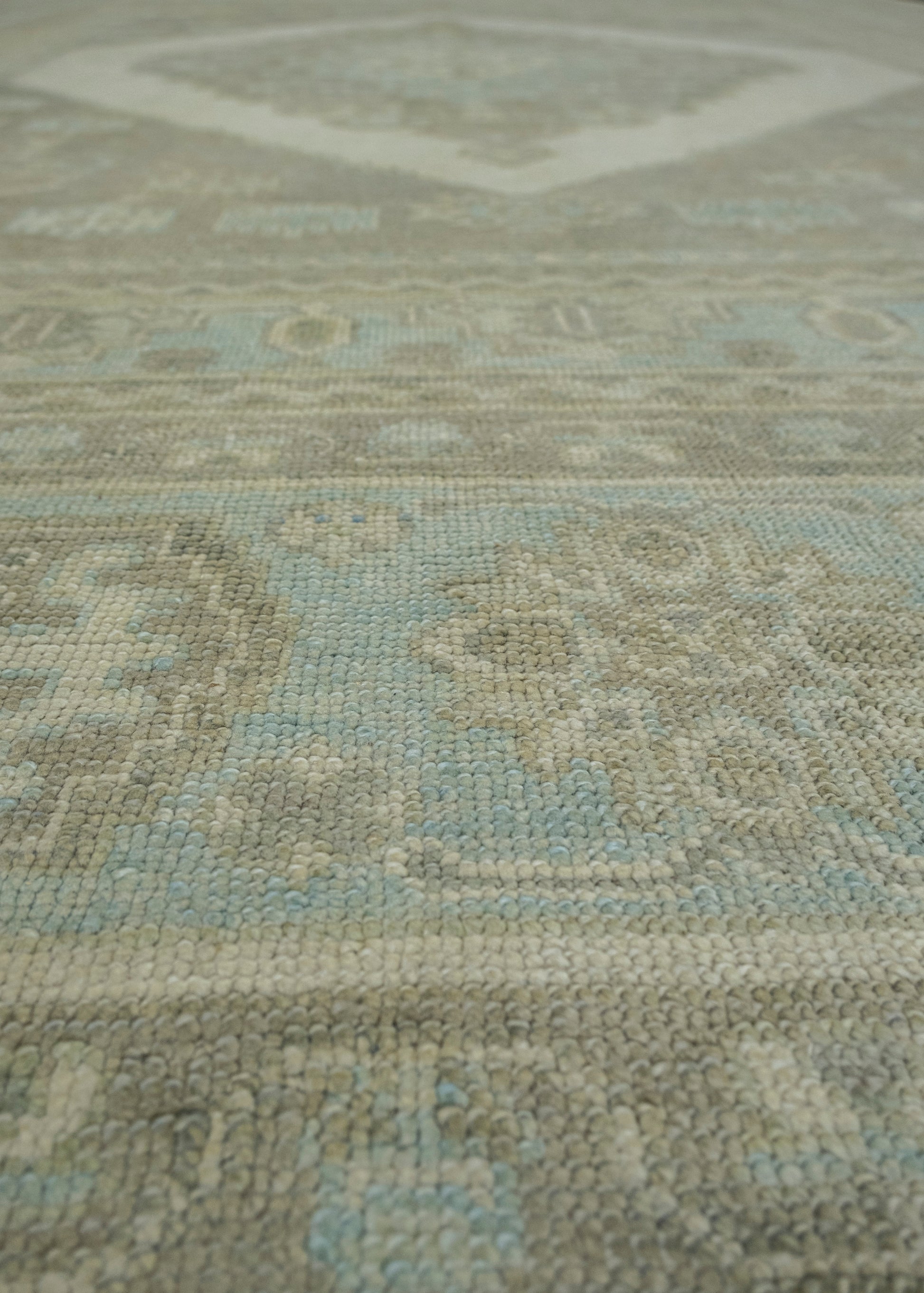 Turkish Antique Look Oushak Rug 10'3" x 14'2" #16768