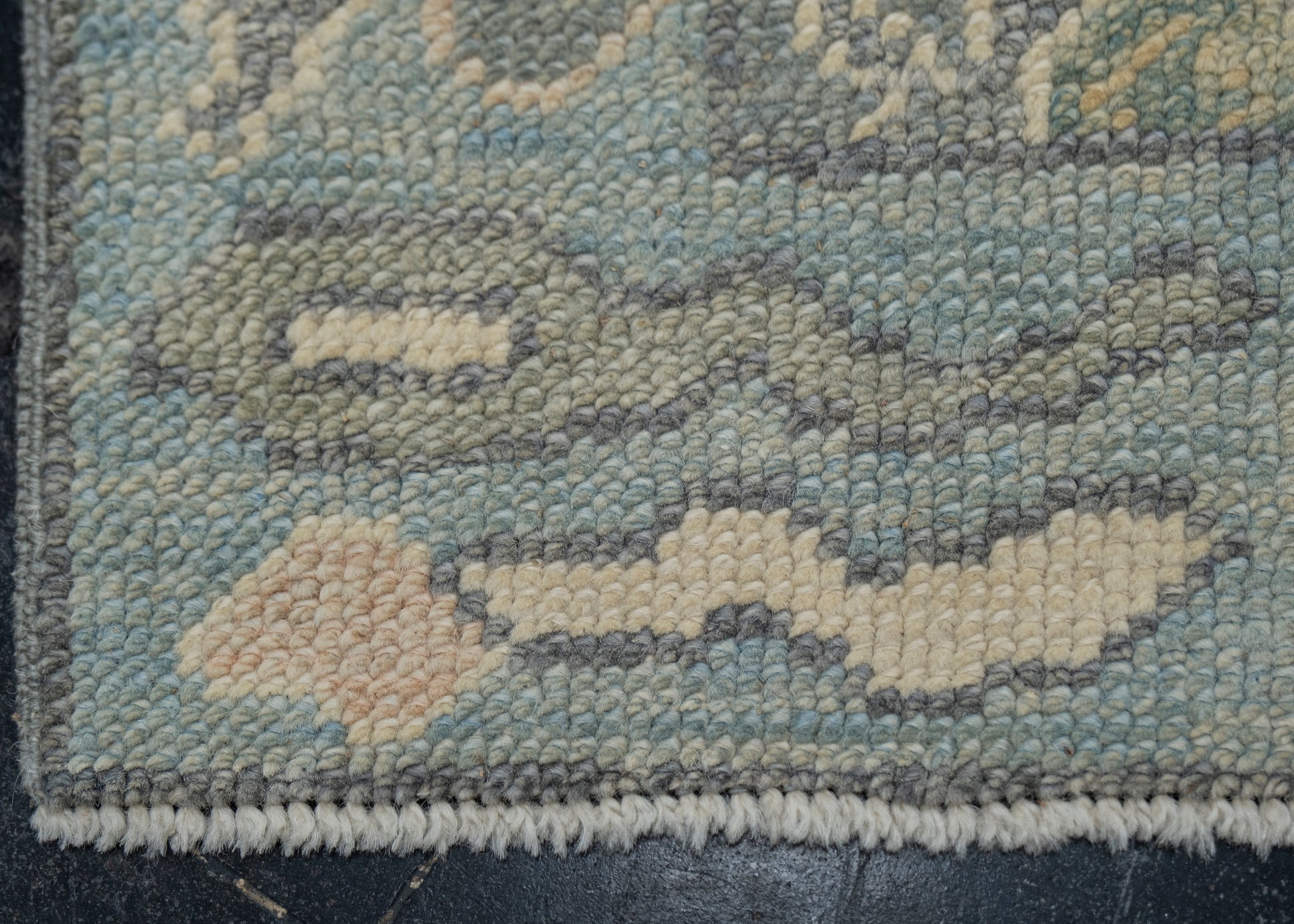 Turkish Oushak Rug 2'8" x 9'1" #12081