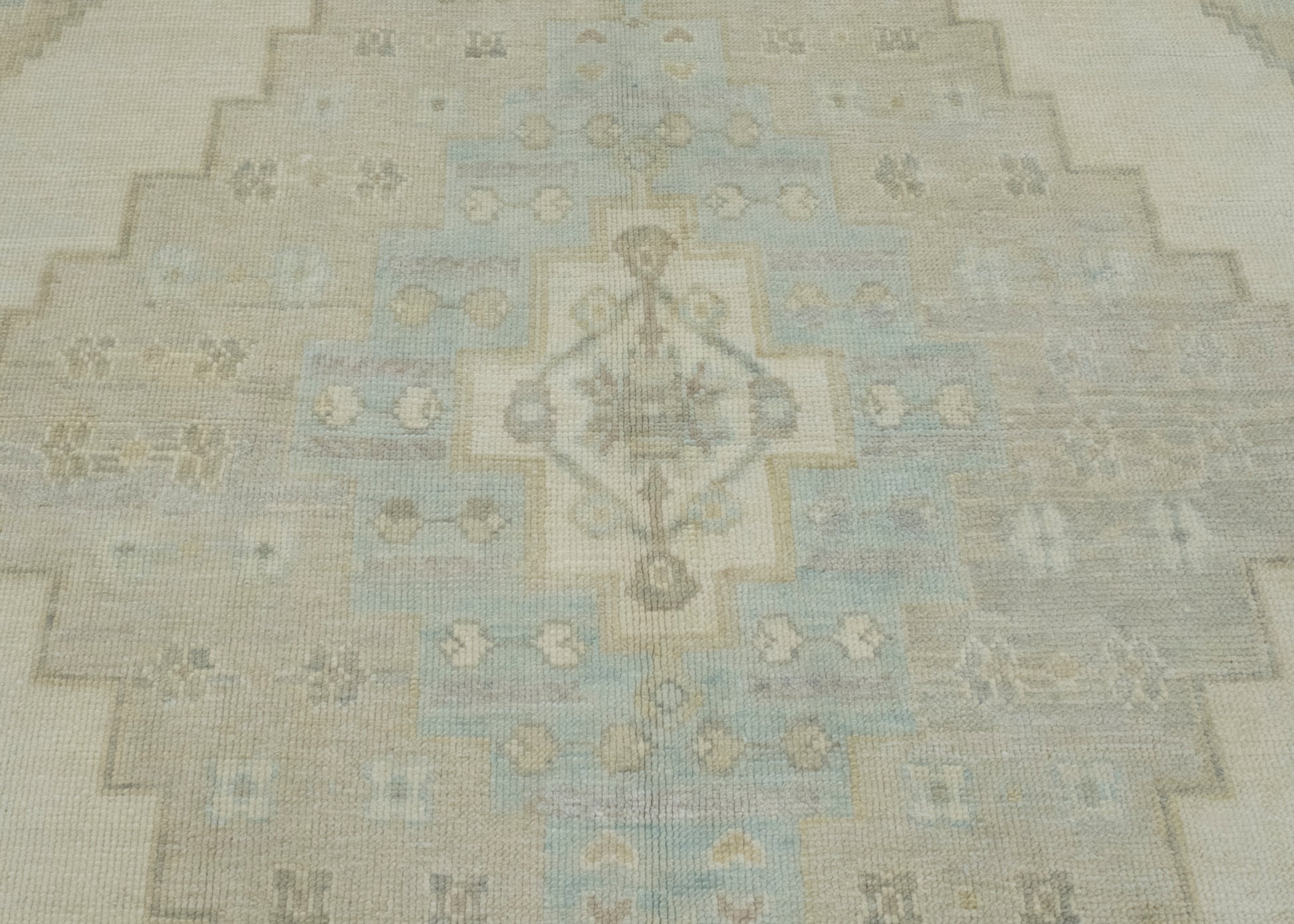 Turkish Oushak Antique Look Rug 10'5" x 14'9" #16855