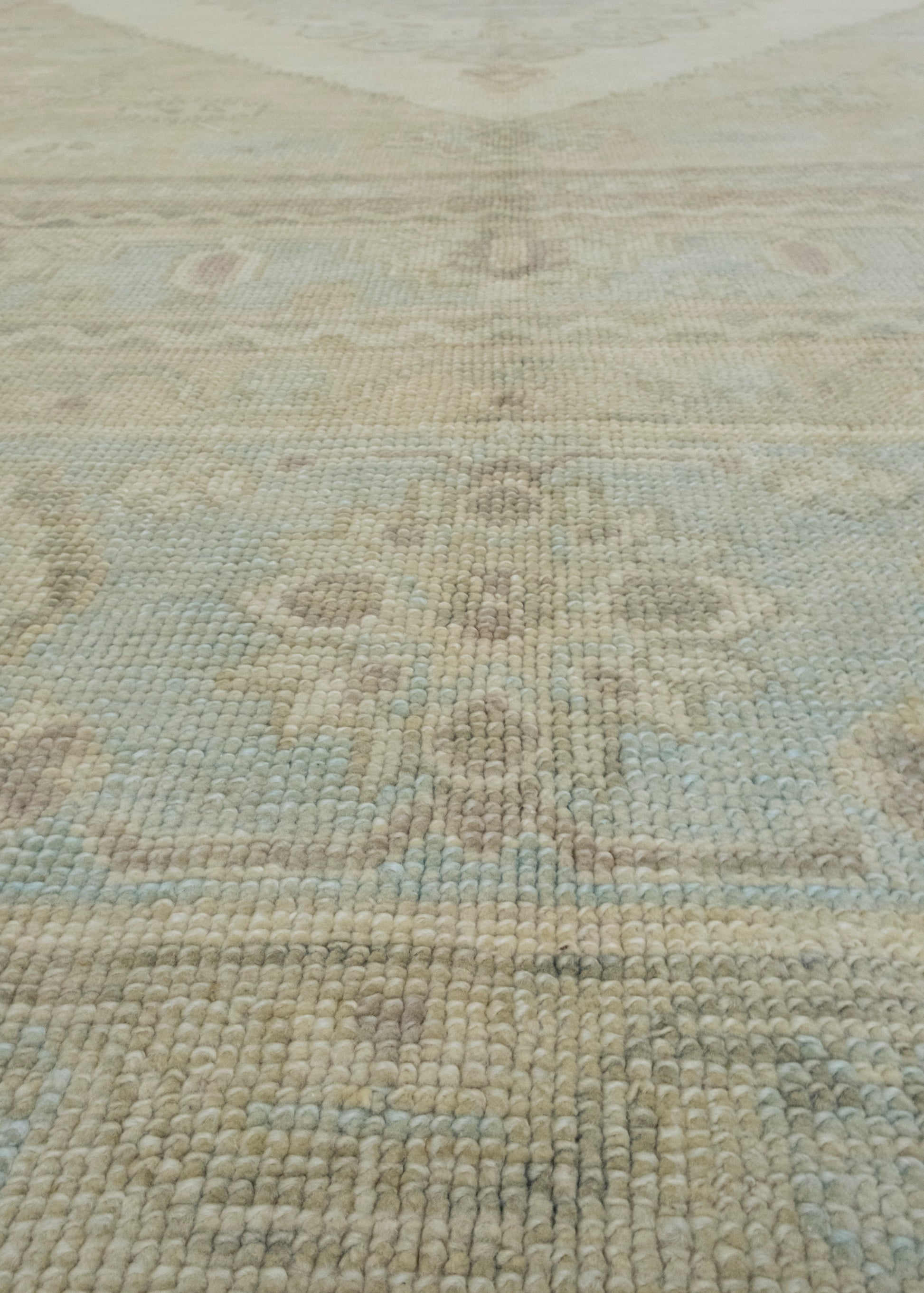 Turkish Oushak Antique Look Rug 10'5" x 14'9" #16855