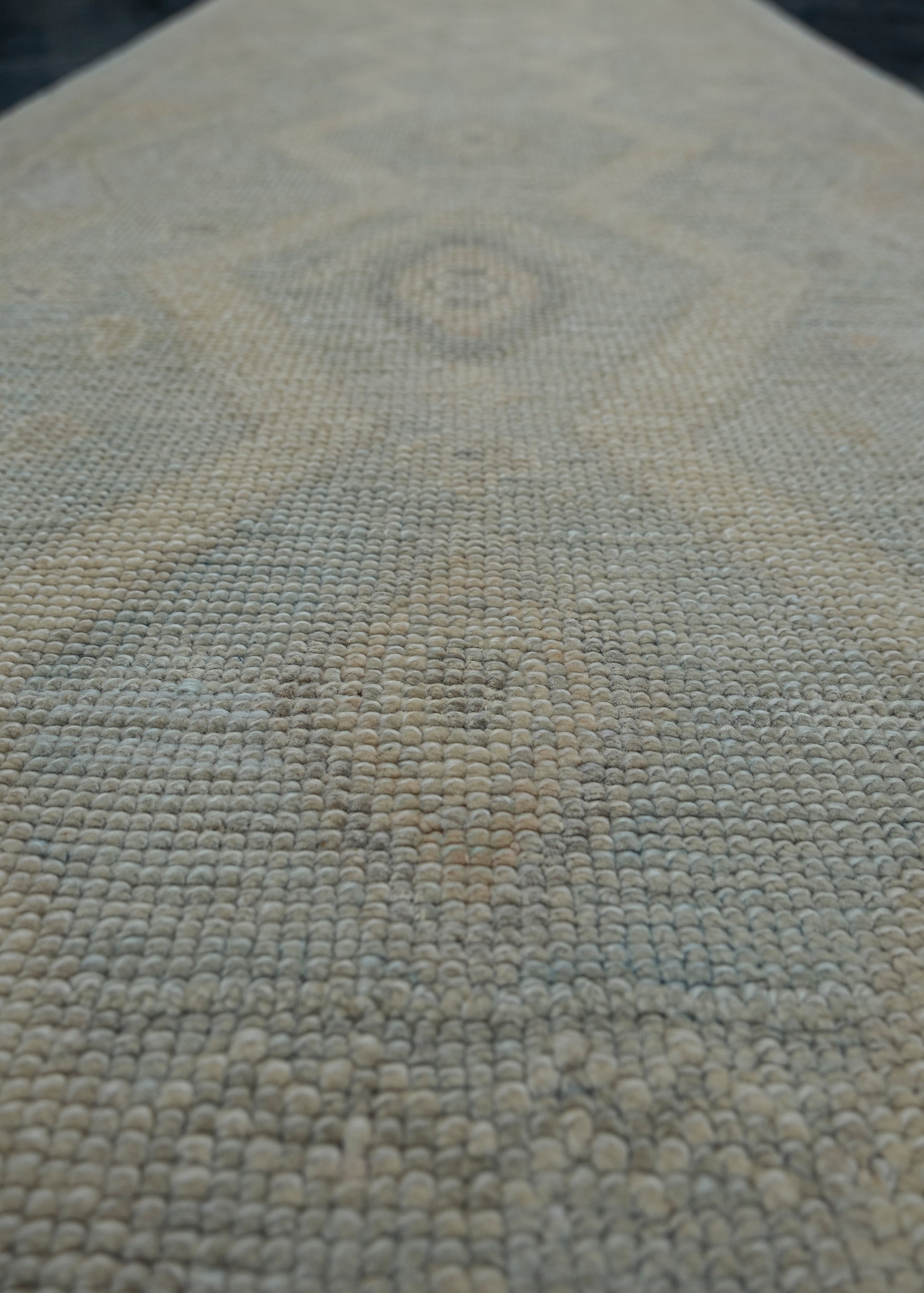Turkish Oushak Rug 2'9" x 9'7" #12106
