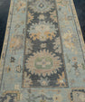 Turkish Oushak Rug 2'10" x 8'11" #12098