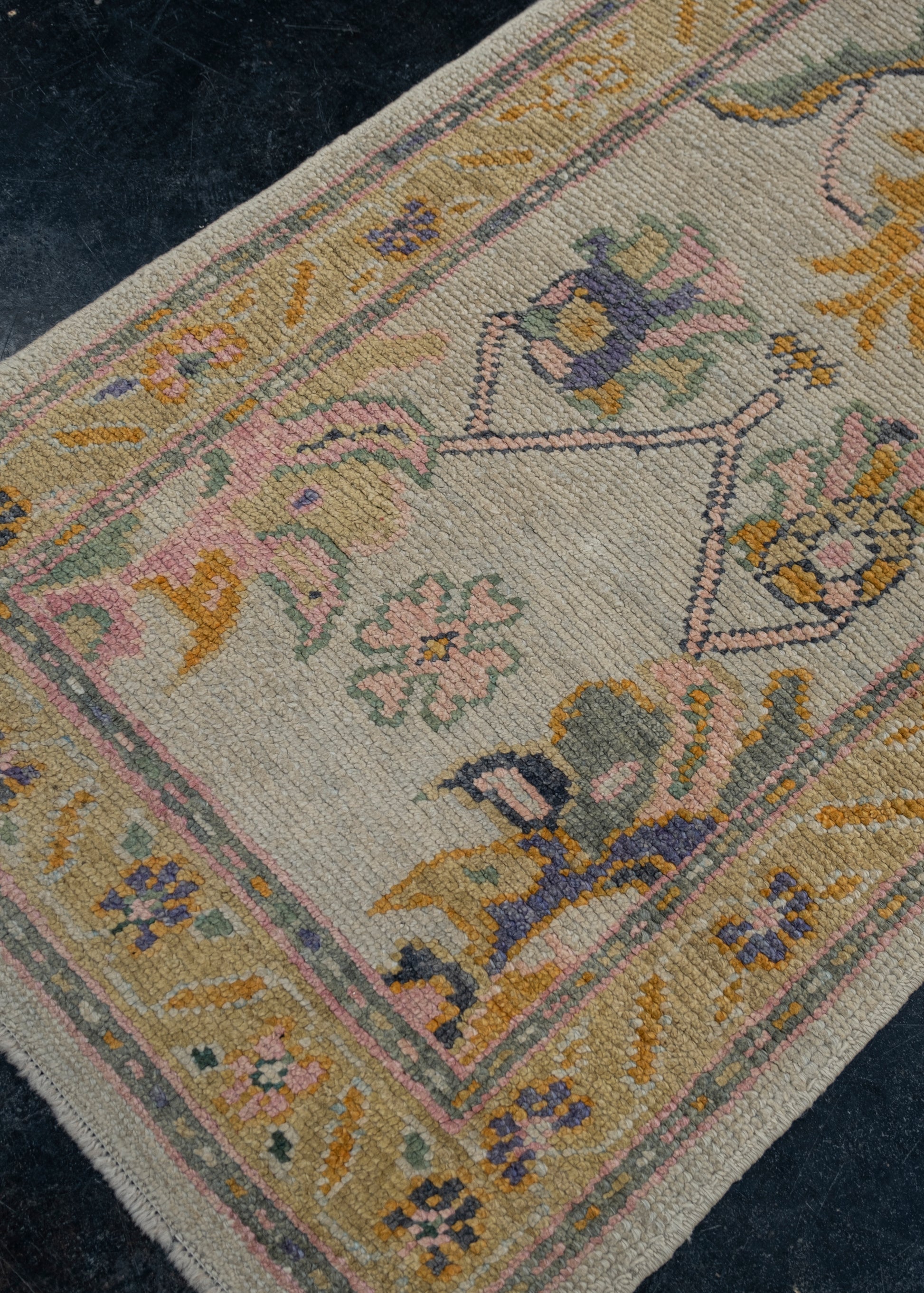 Turkish Oushak Rug 2'11" x 9'11" #4564